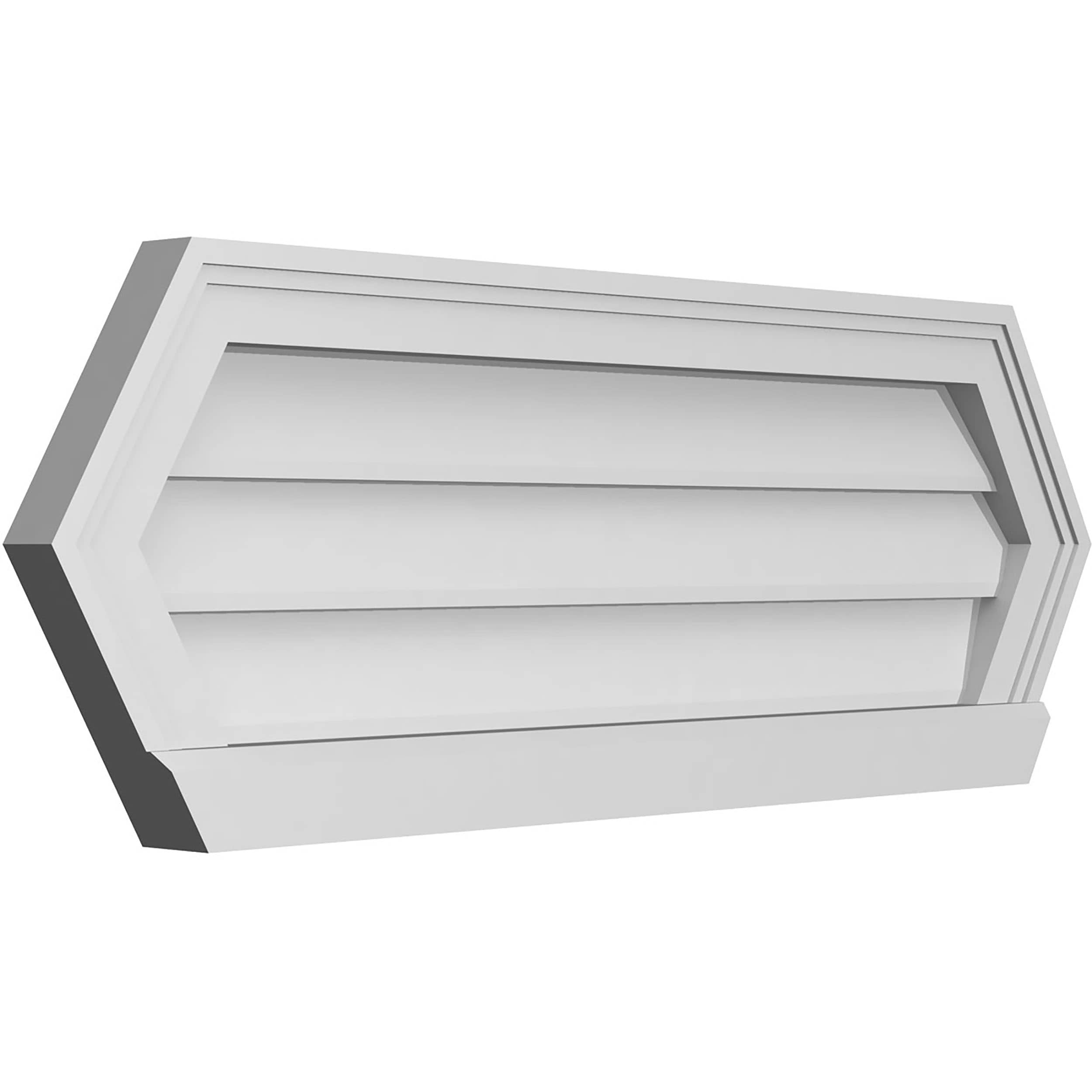Ekena Millwork GVPHP34X1203SN Gable-Vents - View #2