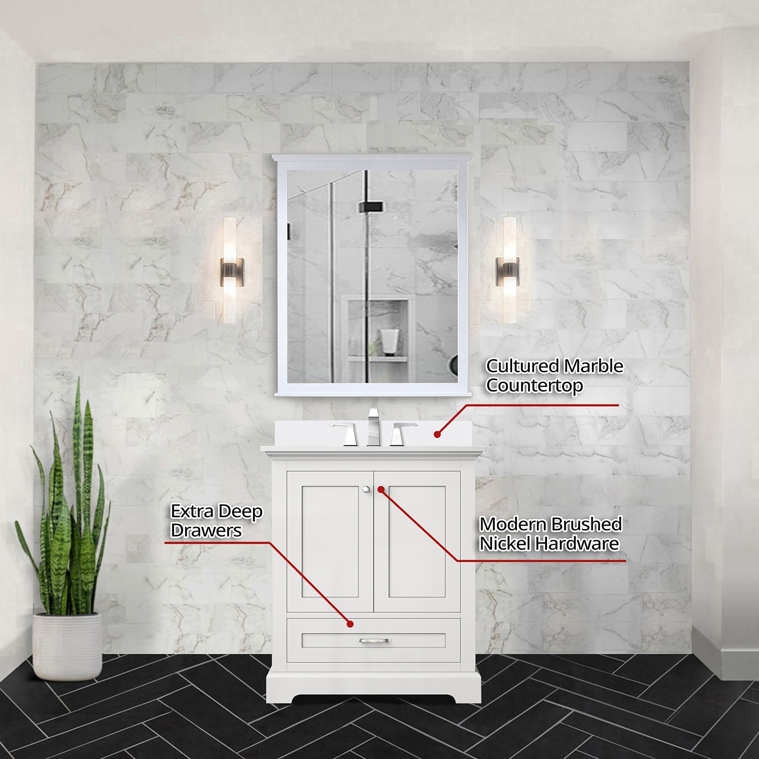 Lexora LVD30SA300 Bath-Vanity-Combo - View #6