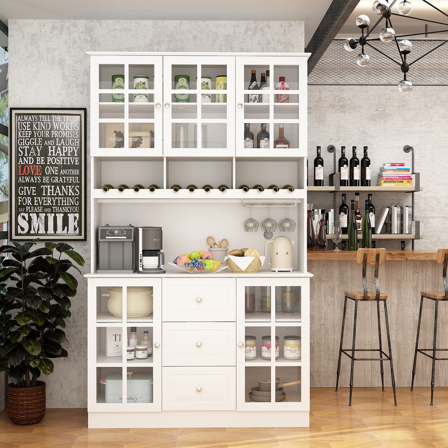 FUFU&GAGA LJY-KF330063-01+02 Dining-Kitchen-Storarge - View #3