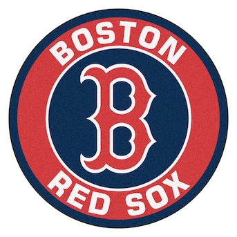 FANMATS Boston Red Sox 2-ft x 2-ft Navy Round Indoor Decorative Sports Door  Mat in the Mats department at