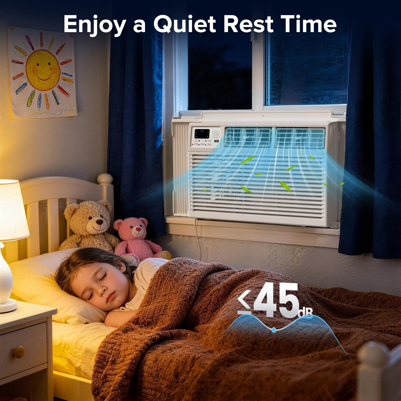 COWSAR A8502W-8K Window-Air-Conditioners - View #4