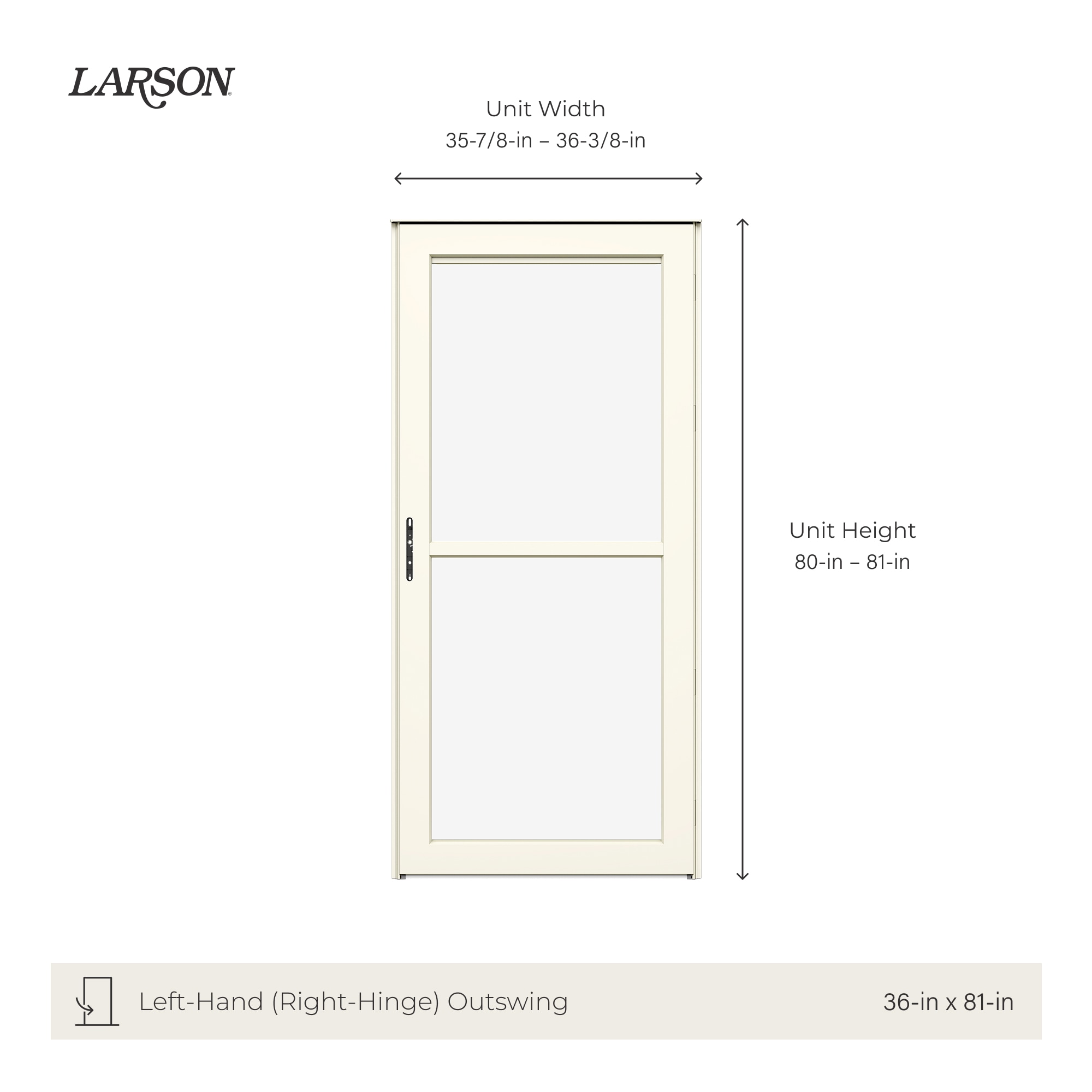 LARSON 45604052R Storm-Doors - View #14