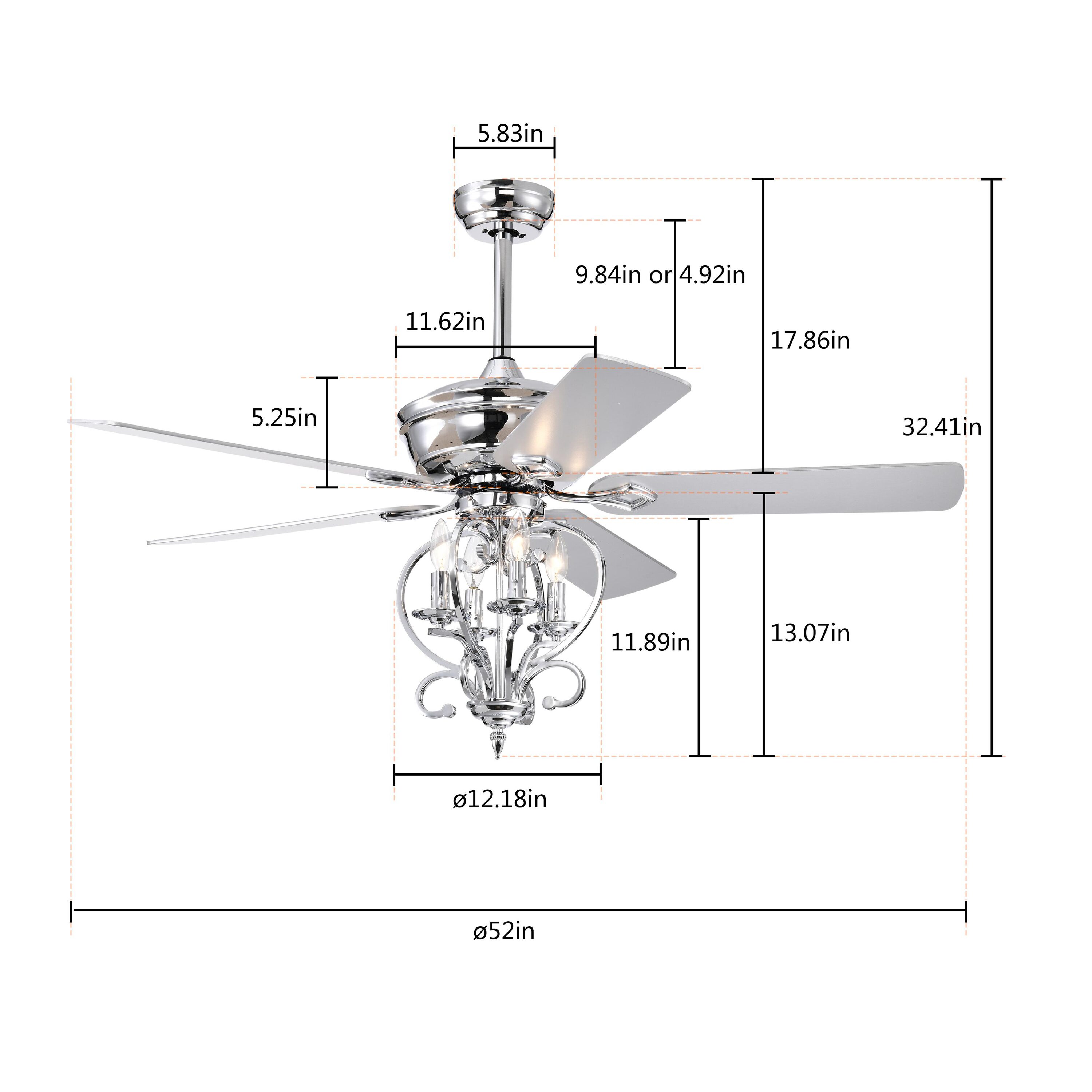 Bayfeve BFHM-23233-CF Ceiling-Fans - View #10