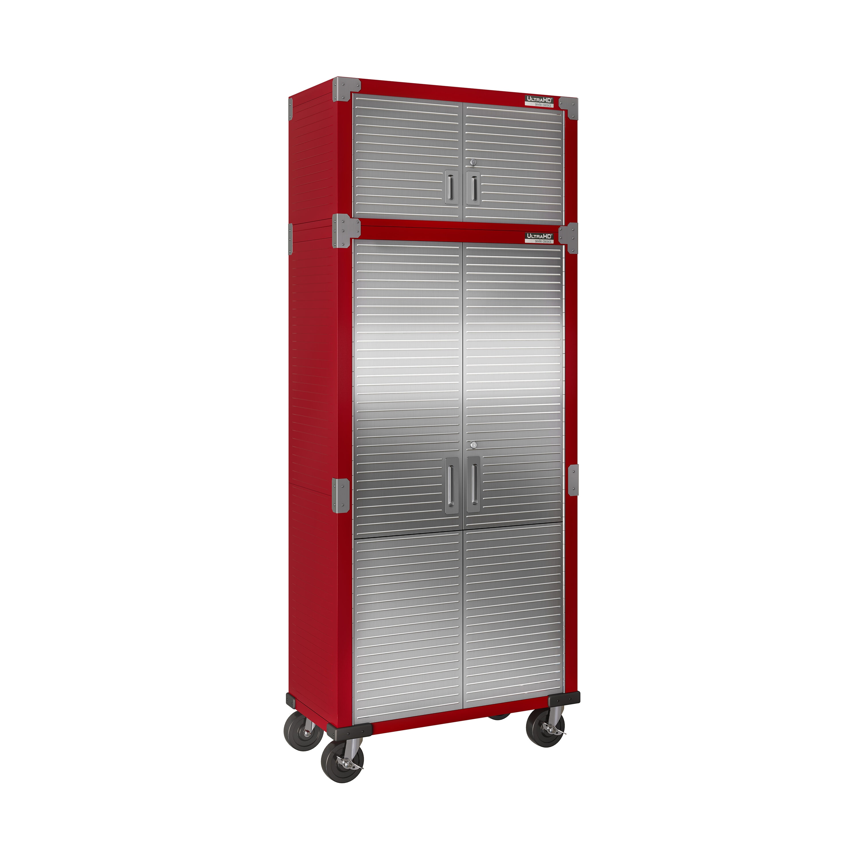 Seville Classics  UltraHD 2-Piece Storage Cabinet Set 36-in x 18-in x 90.5-in
