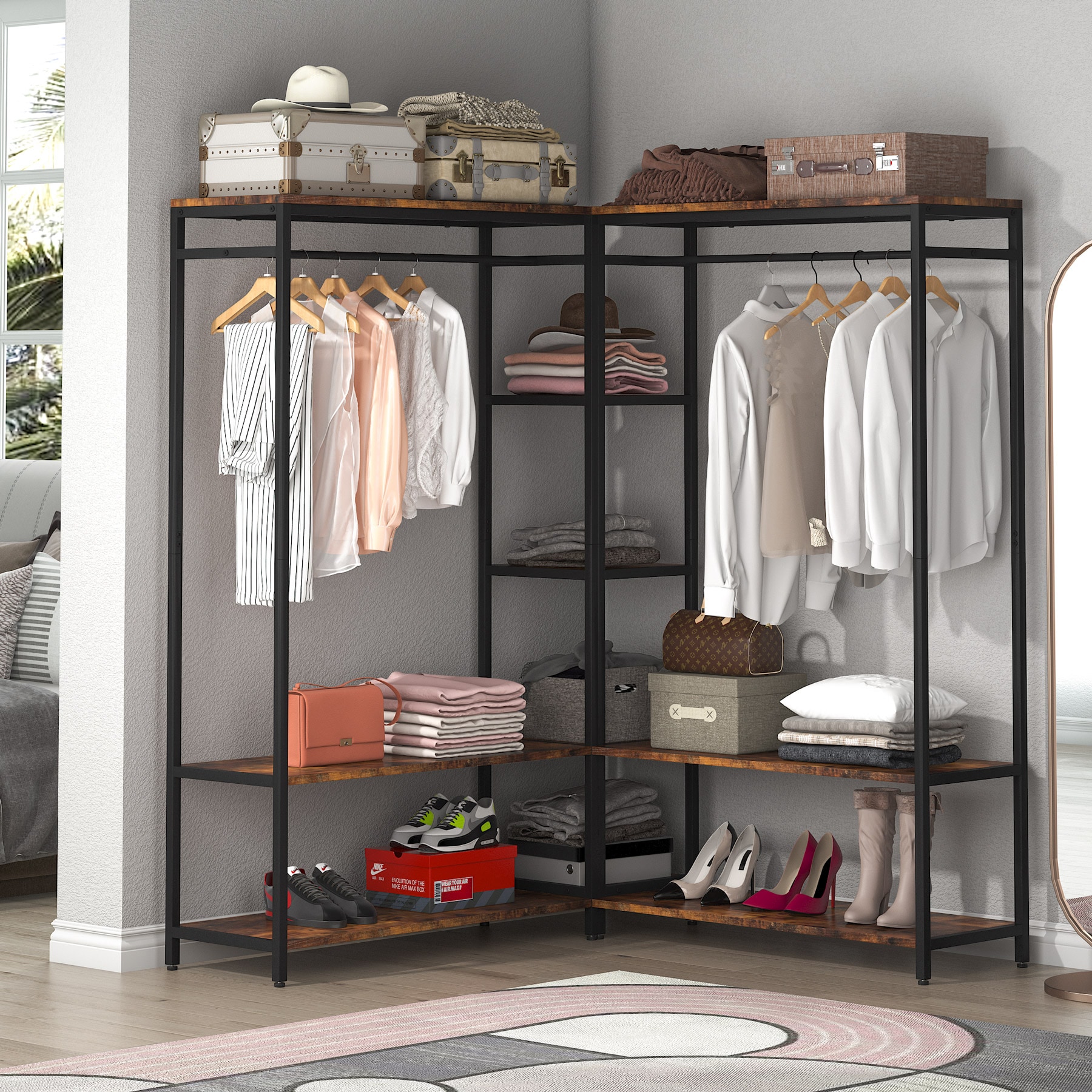 Closet Organizers for Clothing, Shoes & Accessories