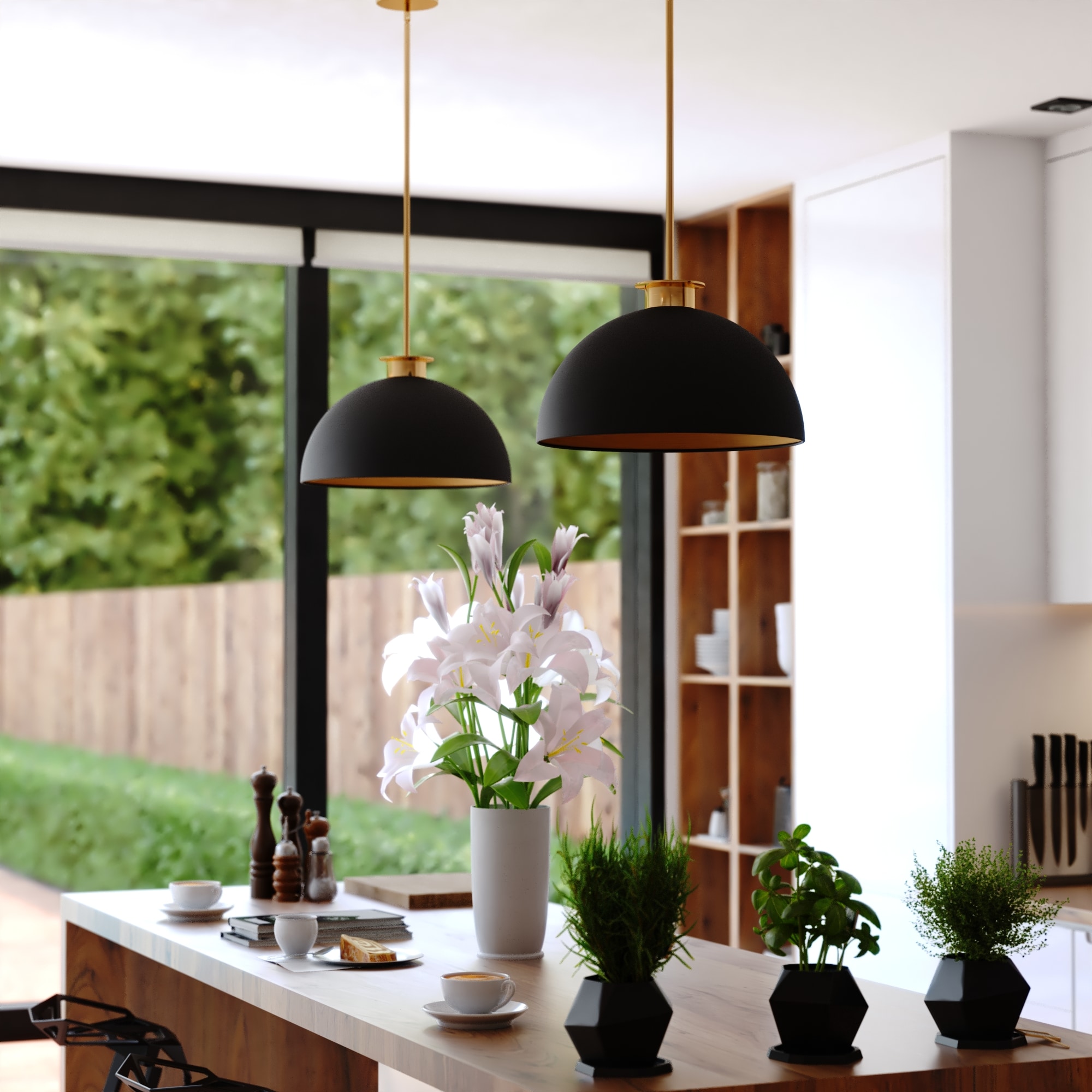 Cascadia P0412 Pendant-Lights - View #7