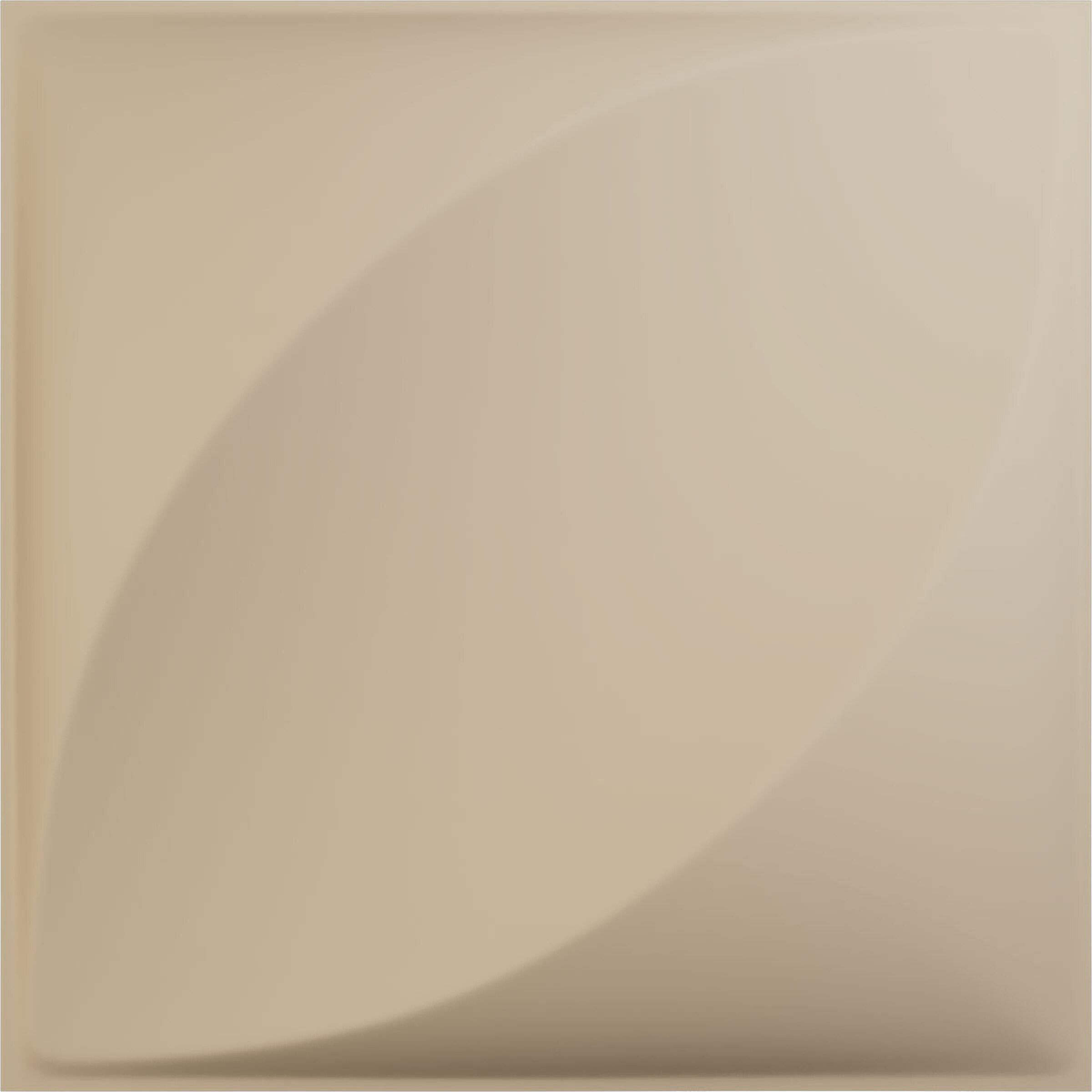 Ekena Millwork WP12X12MLGBE 11-7/8-in x 11-7/8-in Embossed Paintable/Stainable Brown/Tan PVC Wall Panel ( 0.98-sq ft )