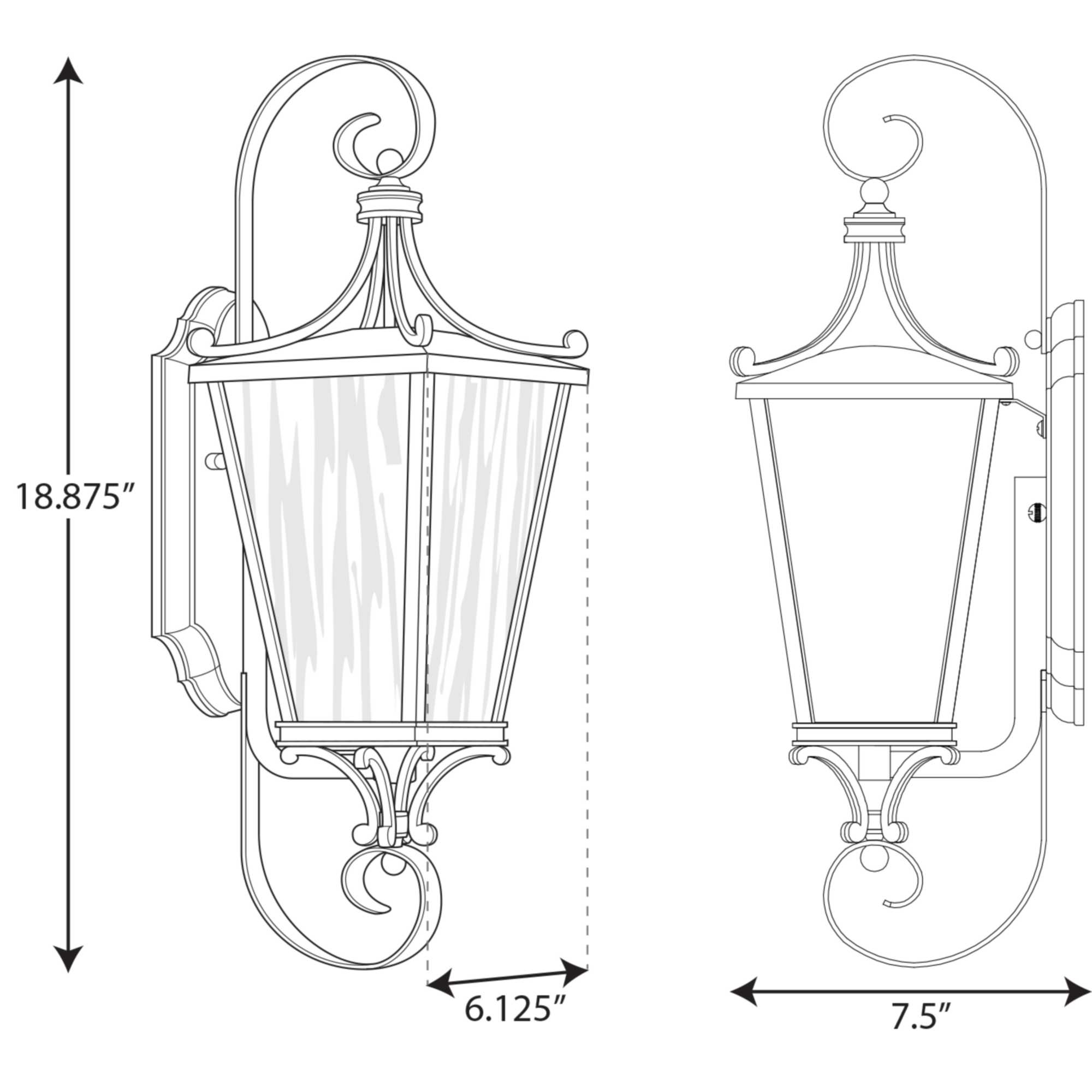 Progress Lighting P6626-31CD Outdoor-Wall-Lighting - View #2