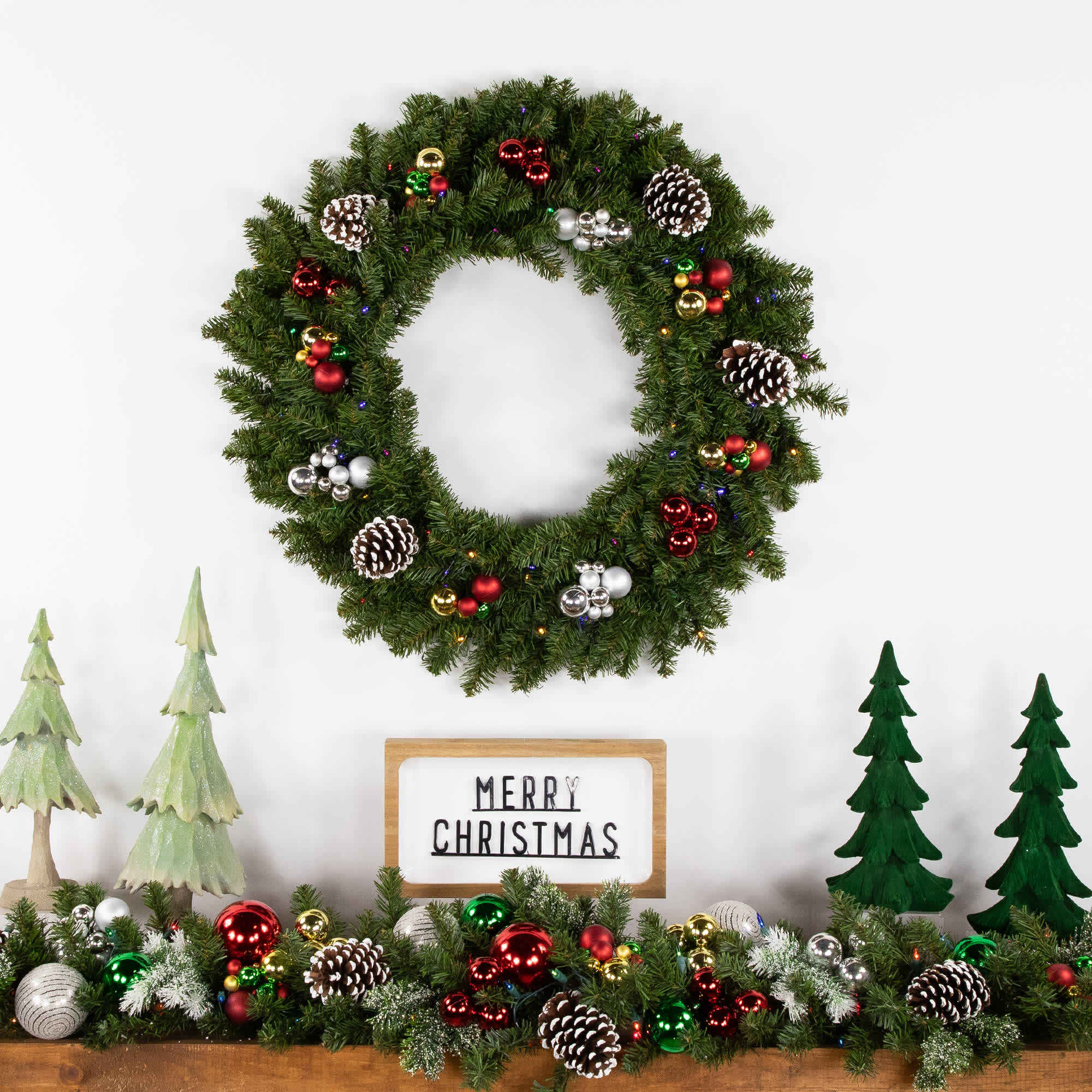 Northlight NORTHLIGHT V15838 Artificial-Christmas-Wreaths - View #3