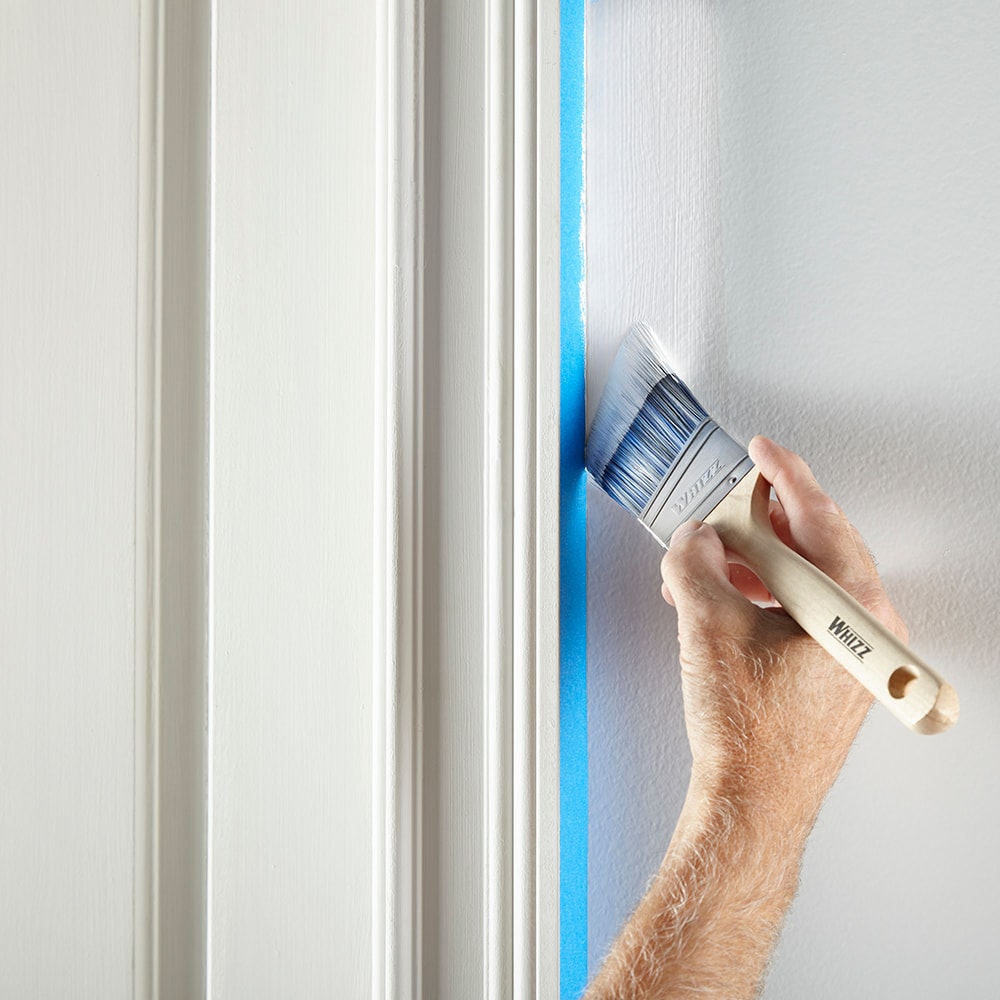 Dyiom Home Wall/Trim Paint Brush Set - Includes 1 ea of 1 Flat, 1-1/2 Angle, 2 Stubby Angle, 2 Flat & 2-1/2 Angle