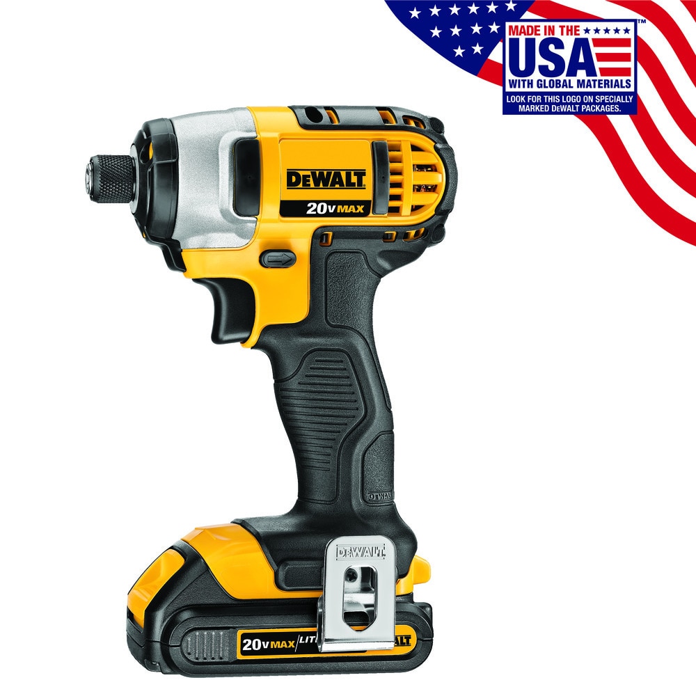 20V MAX Lithium-Ion Cordless Drill/Driver and Impact Driver 2 Tool Combo  Kit with 1.5Ah Battery and Charger