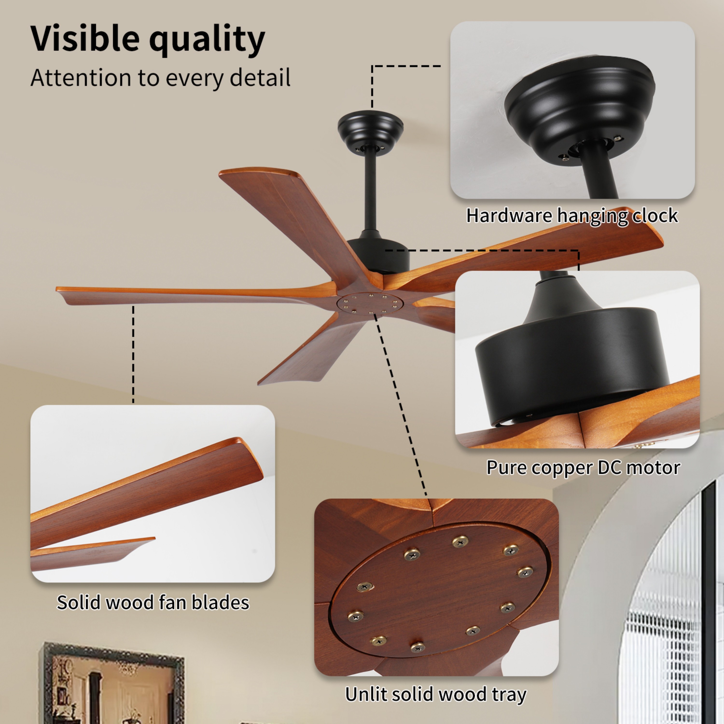 ToolCat BZ-2-85-JYG Ceiling-Fans - View #3