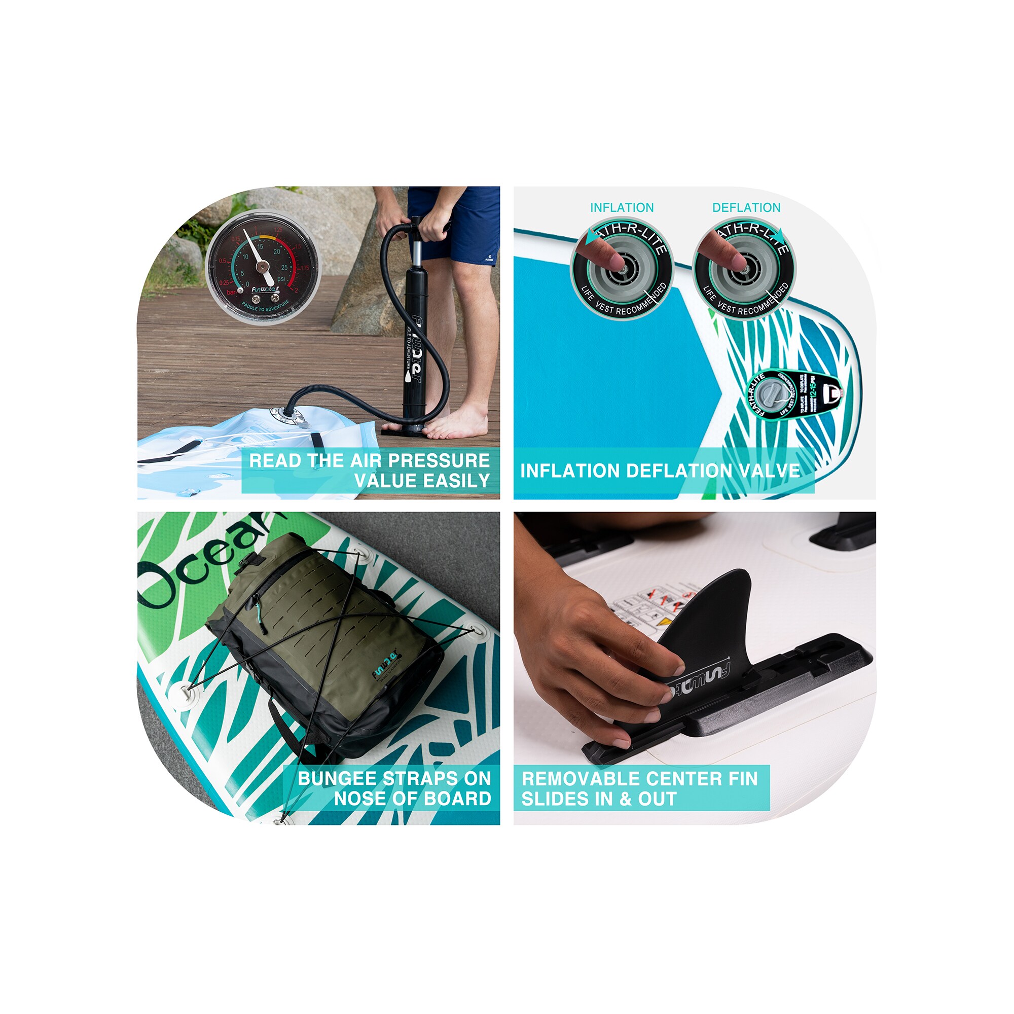 InQracer SUPFR03A Stand-Up-Paddle-Boards - View #5