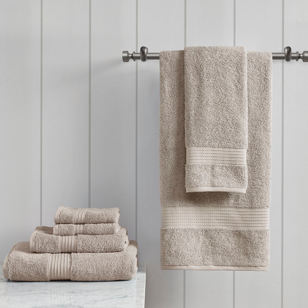 Tinyhomie 6 Piece Organic Cotton Towel Set