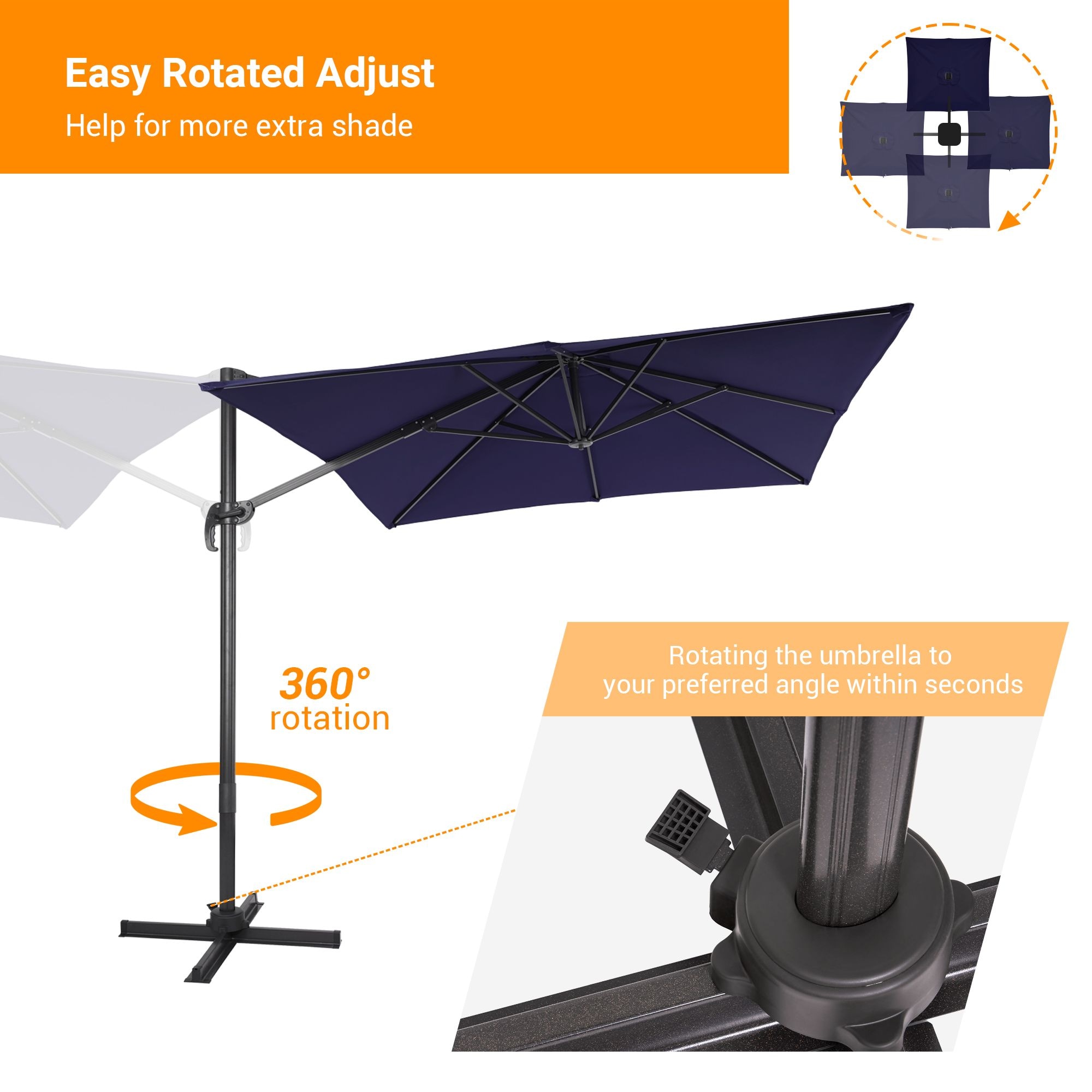 Sonkuki SD-MN108BL Umbrellas-2 - View #4