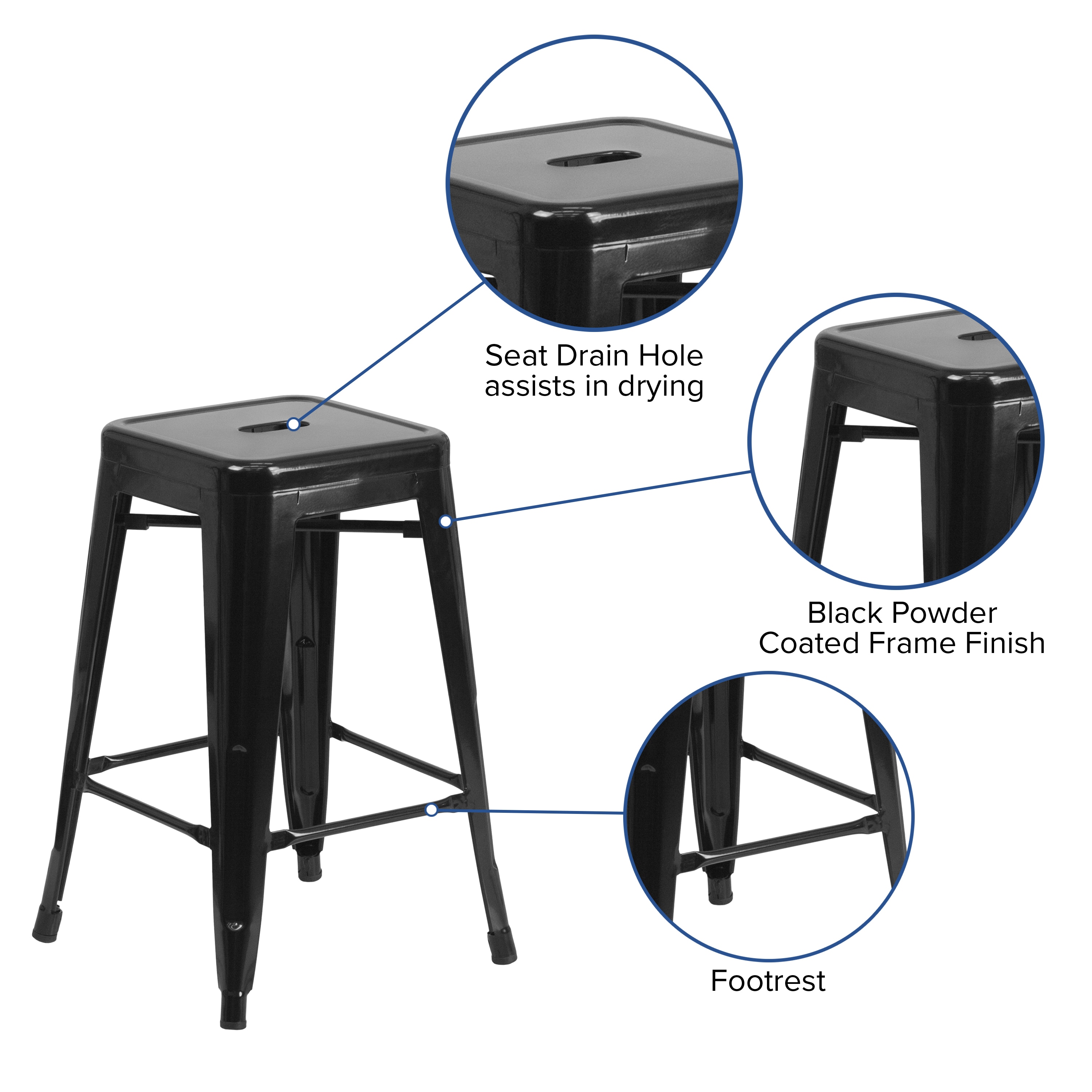 Flash Furniture 889142002819 stools - View #2