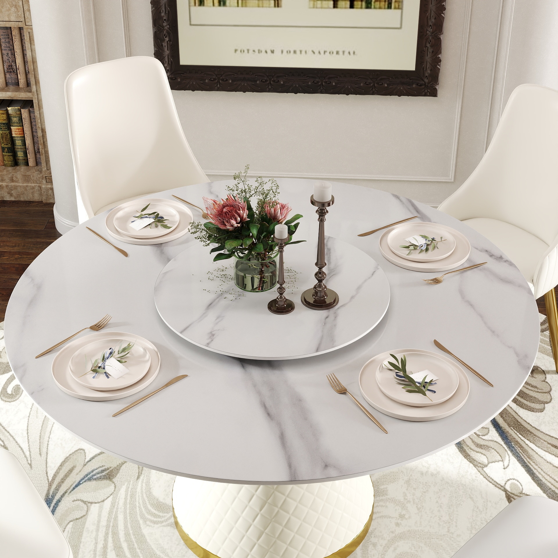 BuotiqHom DH-AT-150W80W-2W Dining-Tables - View #4