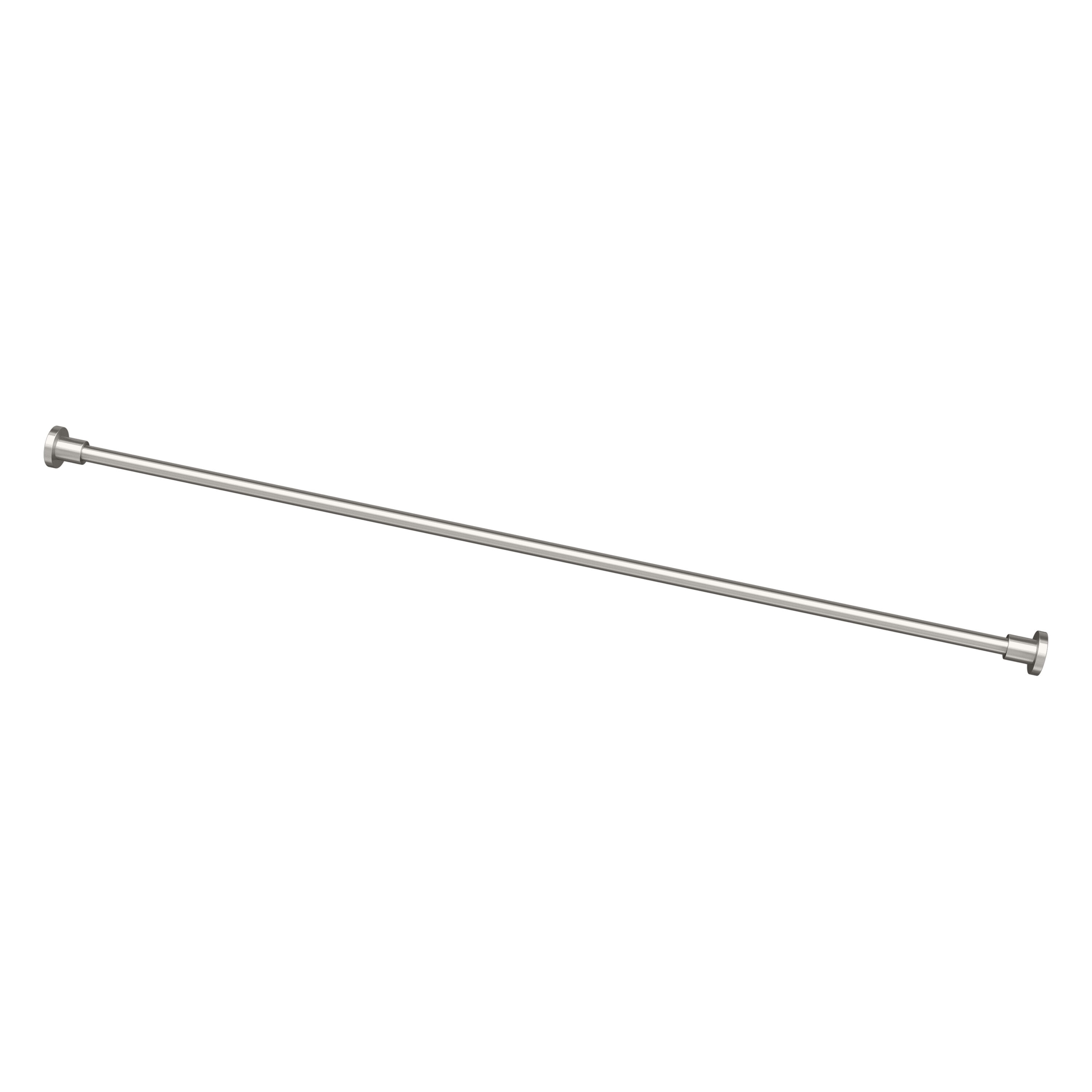 Gatco Shower Curtain Rod Only - Satin Nickel