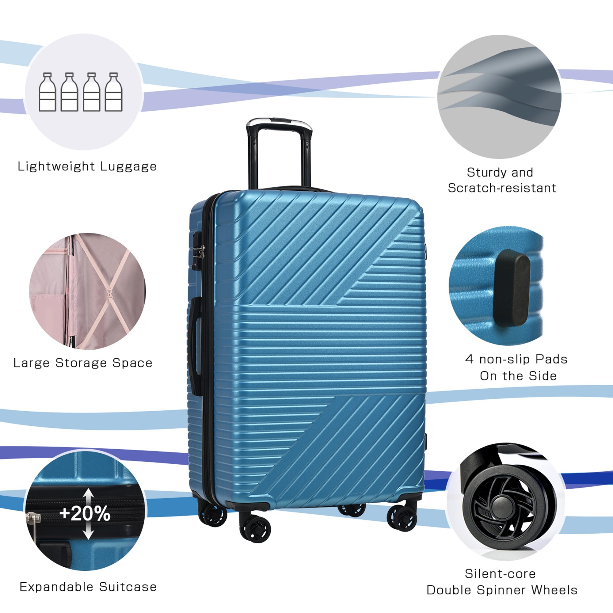 Bybafun YD9500062 Luggage-And-Luggage-Sets - View #17