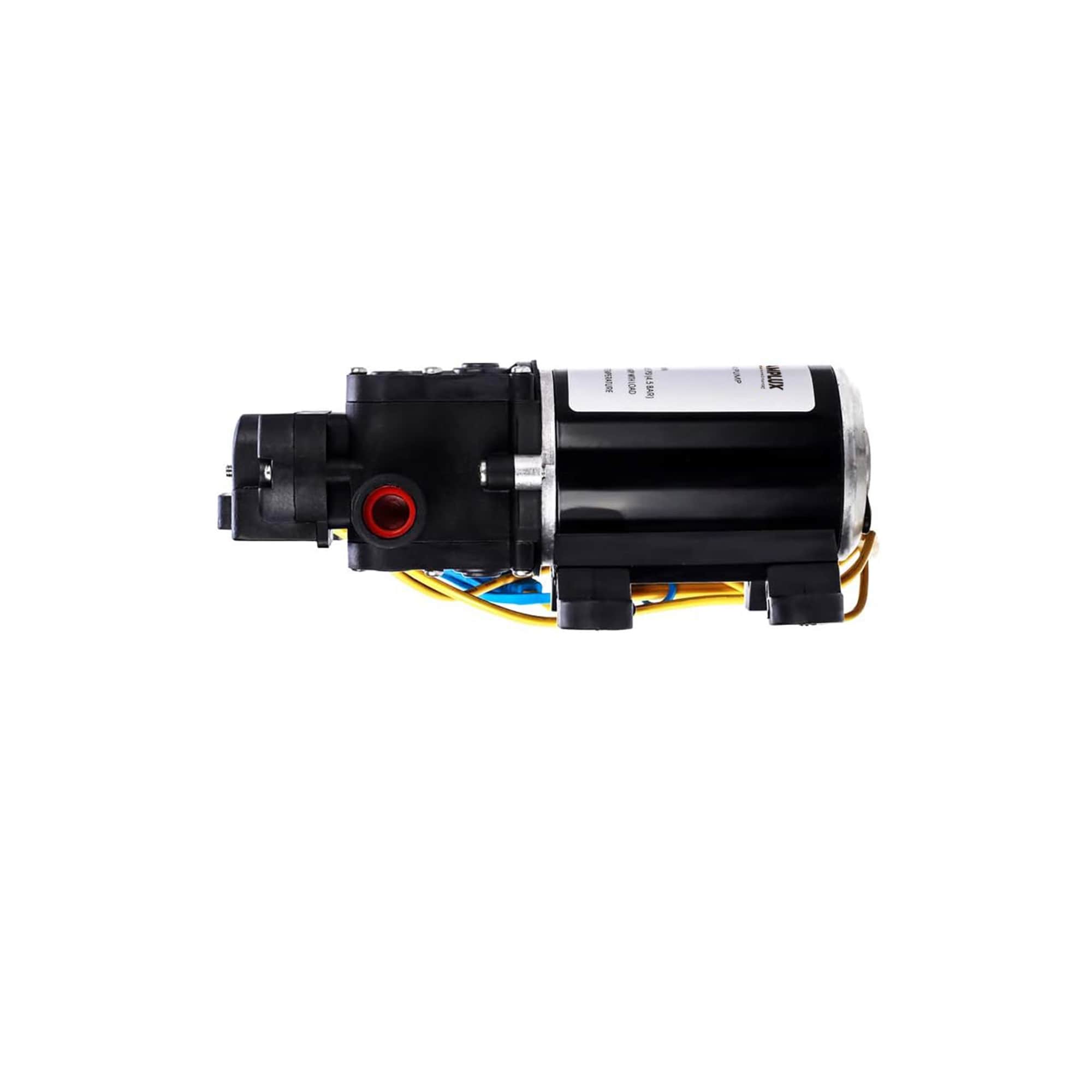 Camplux 12V Black Diaphragm Water Pump 65PSI 1.6GPM