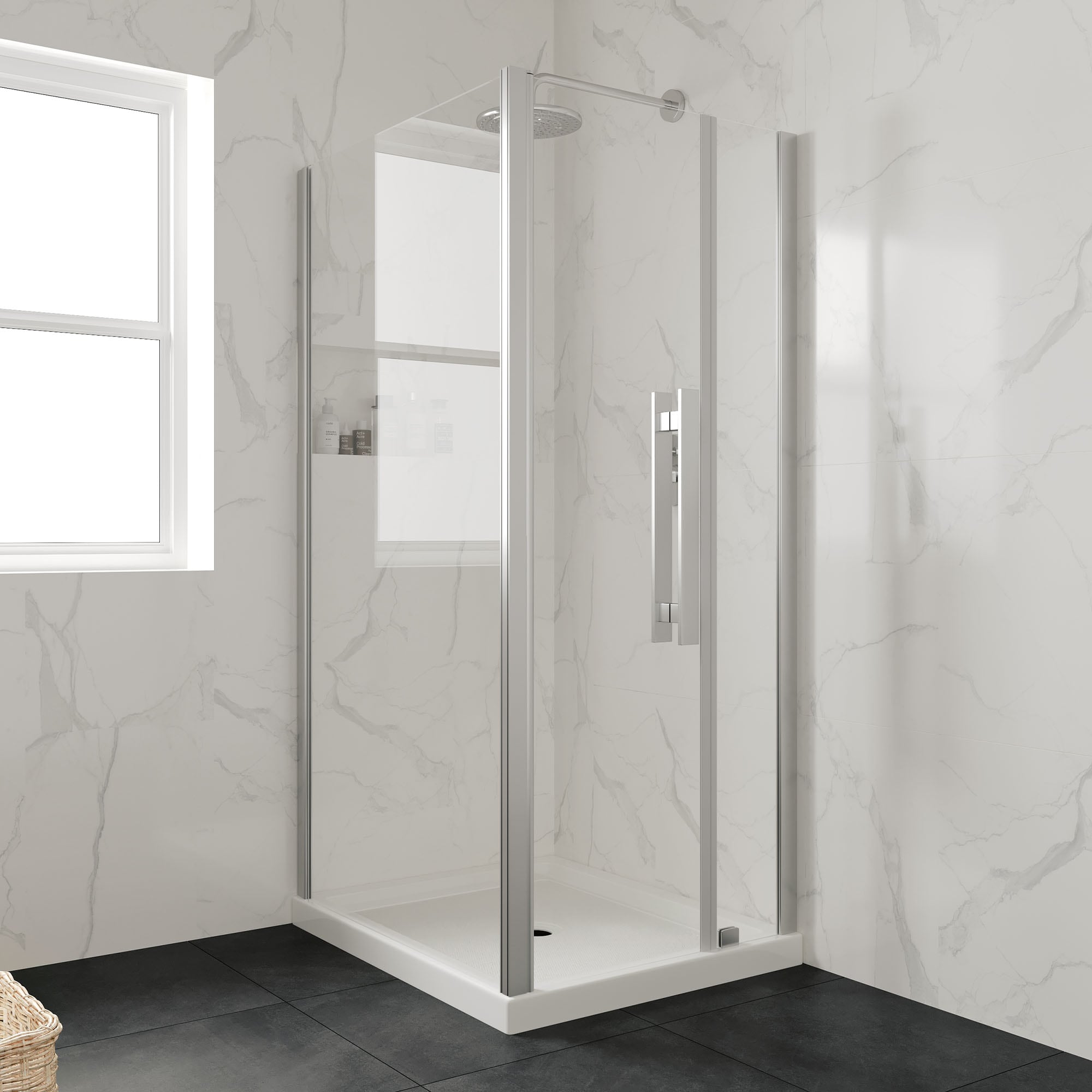 OVE Decors 15SBR-BALI40-WHT Shower-Floors - View #9