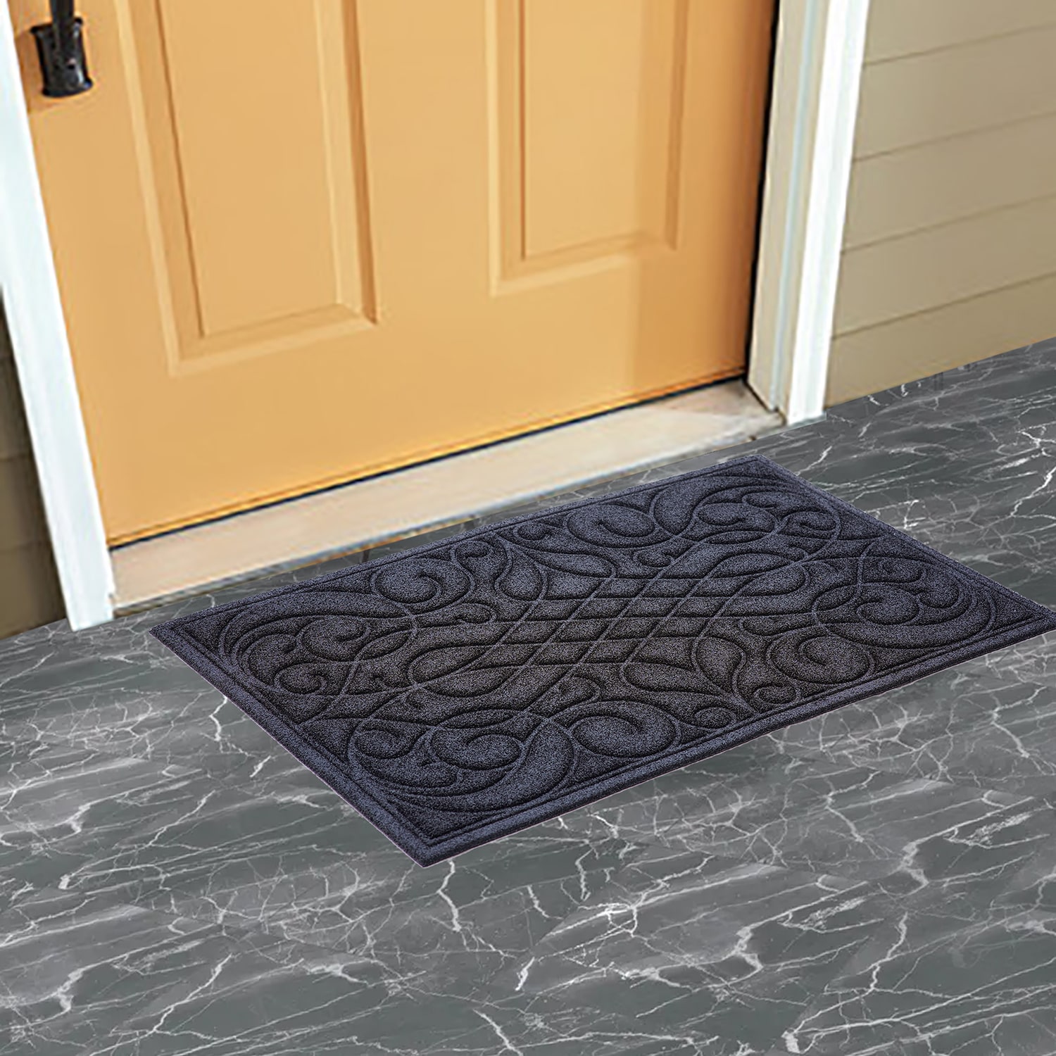 allen + roth WG-GRSTEX-2439-BLK Mats-Cat - View #7