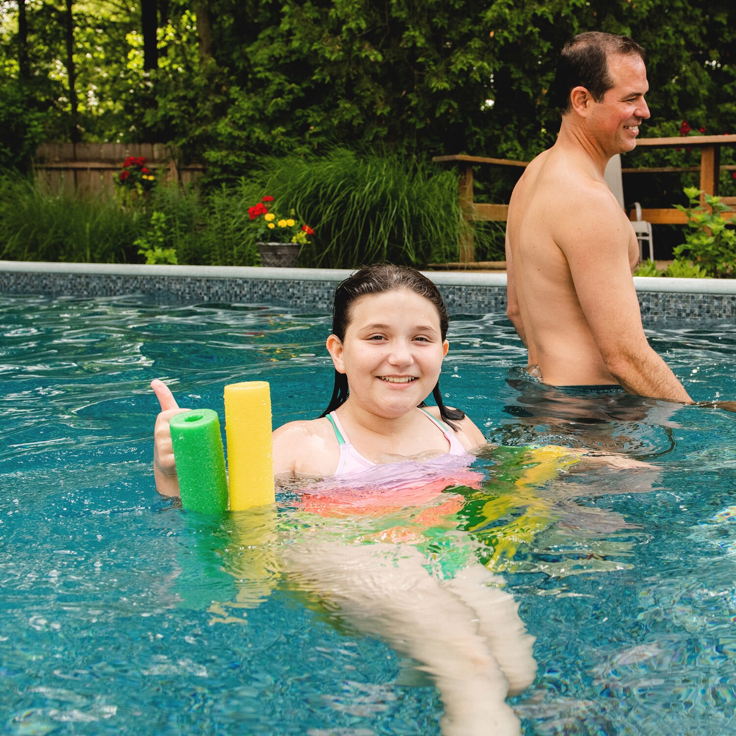 Big Joe 55-in x 2.5-in 1-Seat Red, Blue, Green, Purple or Yellow Pool Noodle