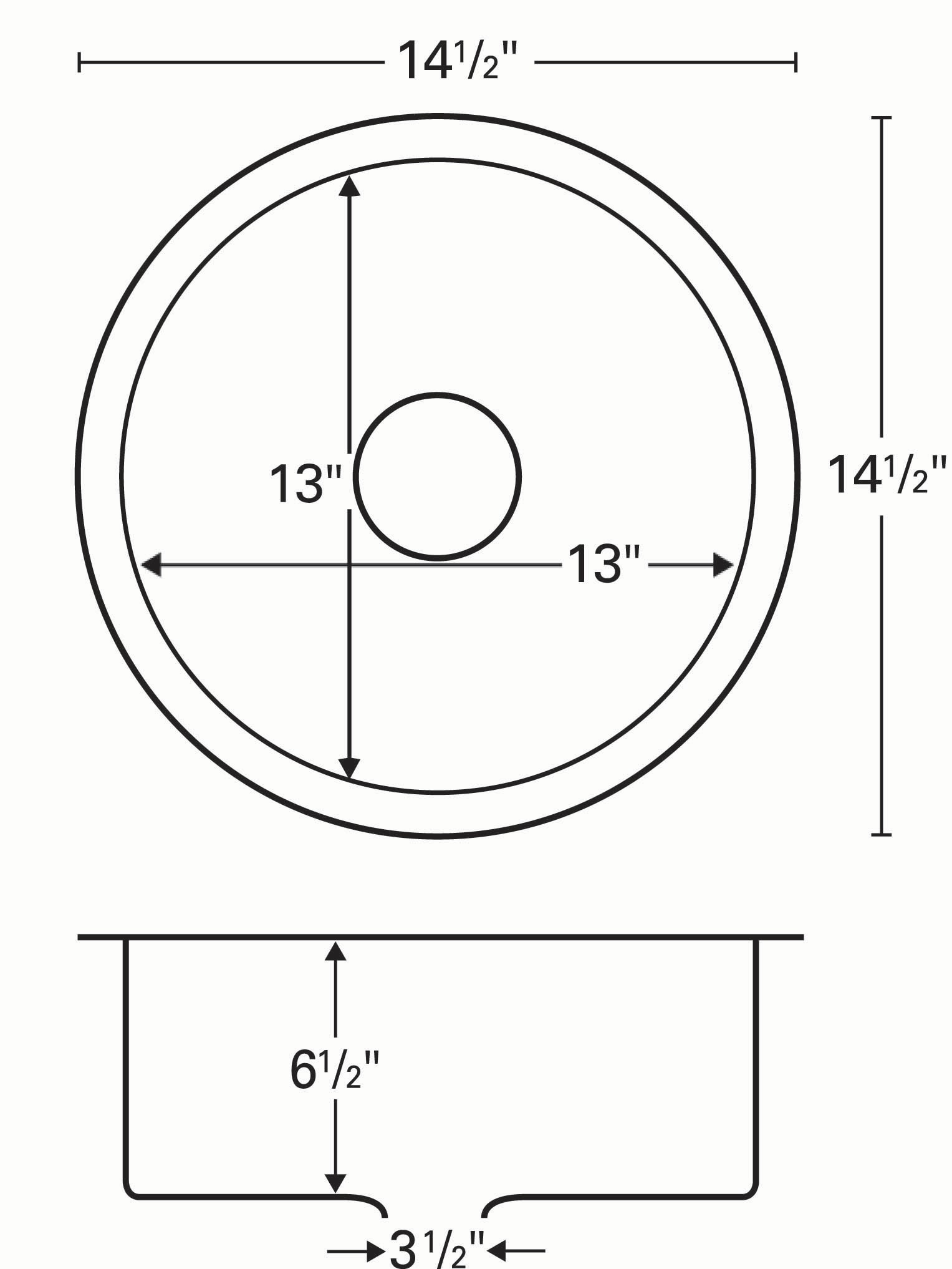 Karran U-1414 Kitchen-Sinks - View #3