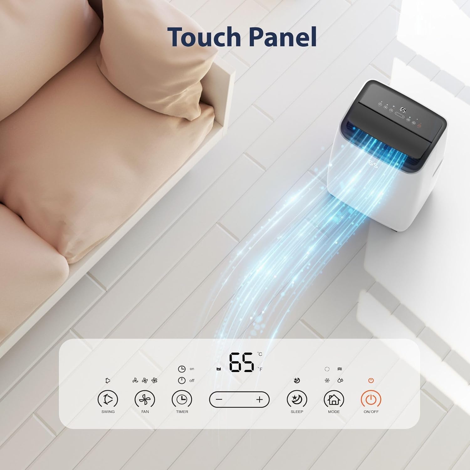 Garvee ZYS-PHO-10HZM6BS Portable-Air-Conditioners - View #3