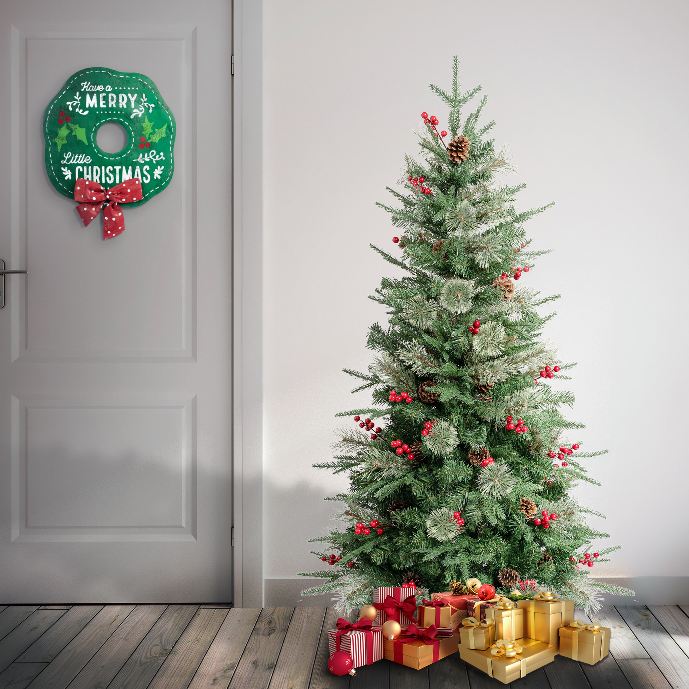 National Tree Company VIR8-500-45 Artificial-Christmas-Trees - View #2