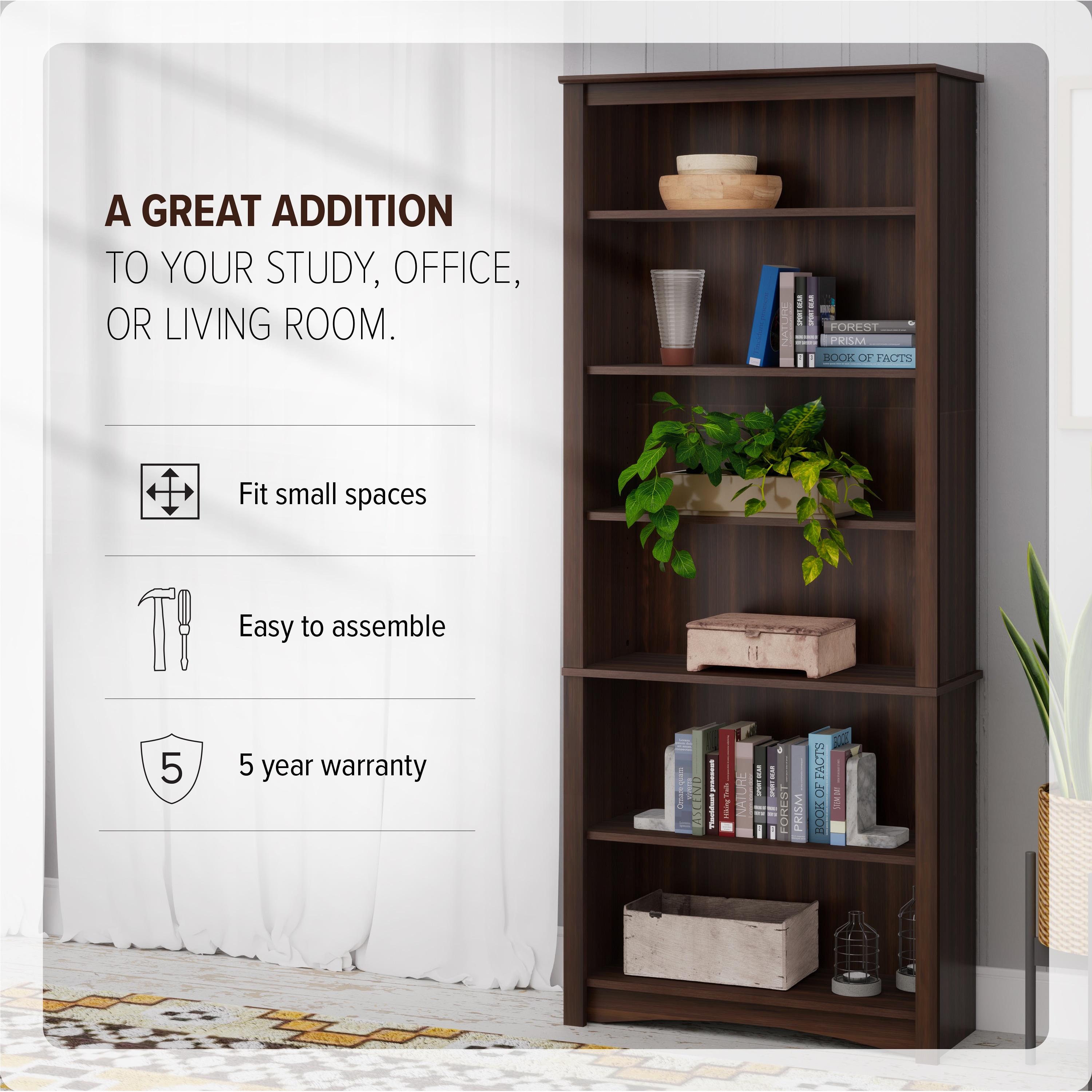 Prepac EDL-3277-K bookcases - View #3
