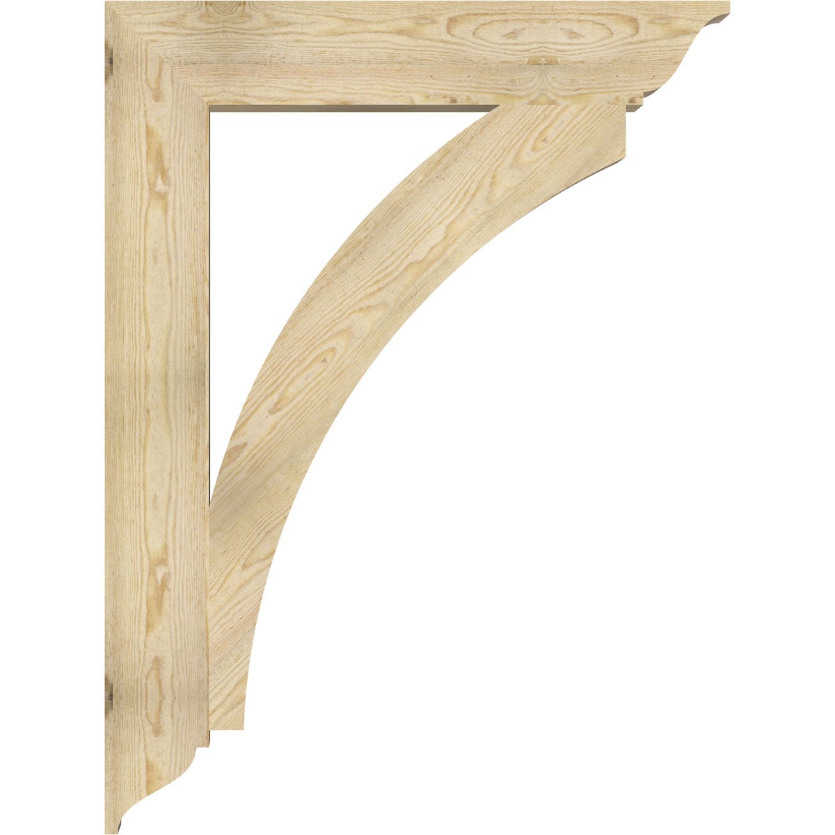 Ekena Millwork BKT06X36X48THR01RDF Exterior-Brackets-Braces - View #3