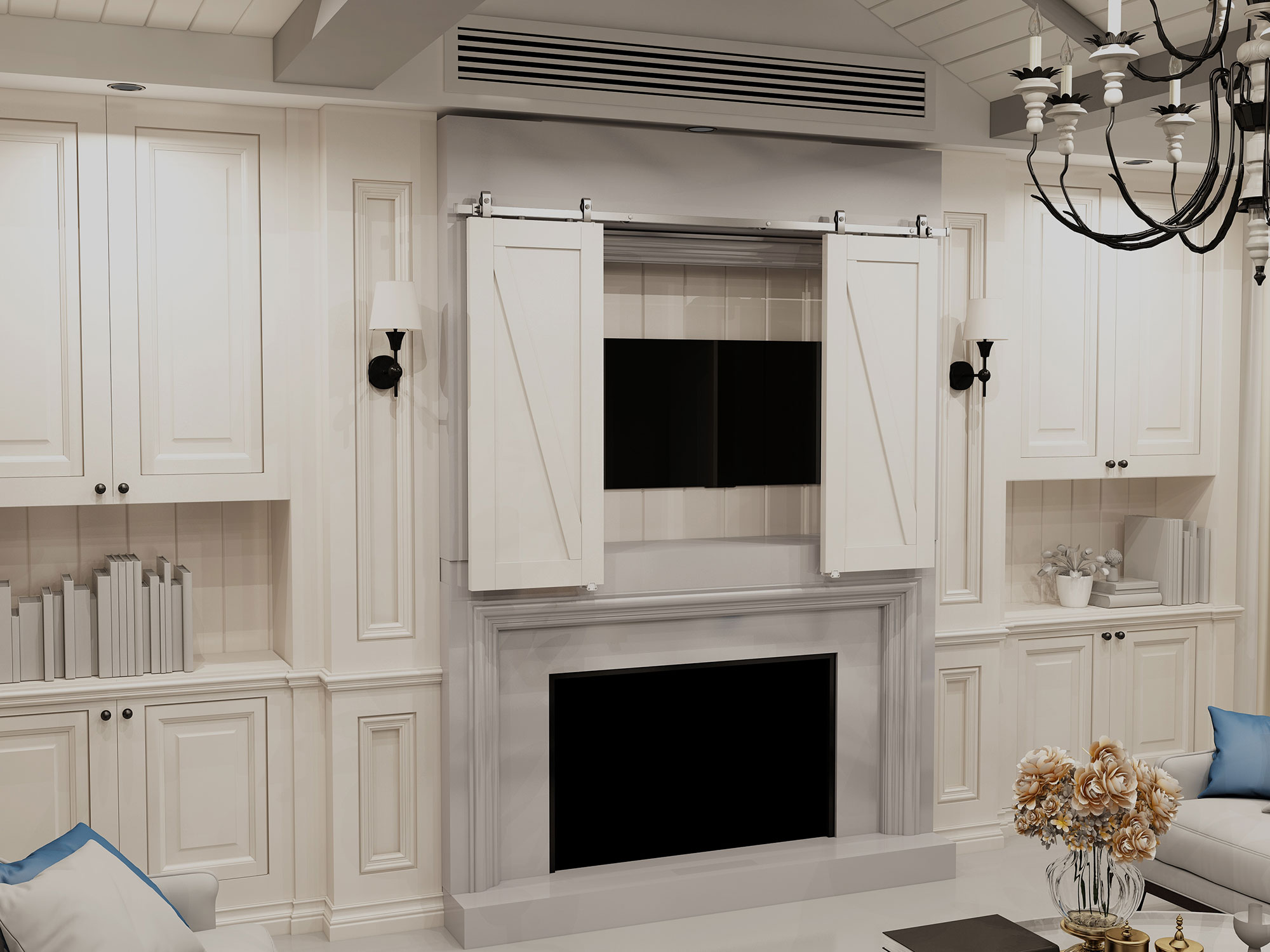 Architectural Products by Outwater 3P5.7.00114 Barn-Door-Roller-Kits - View #6