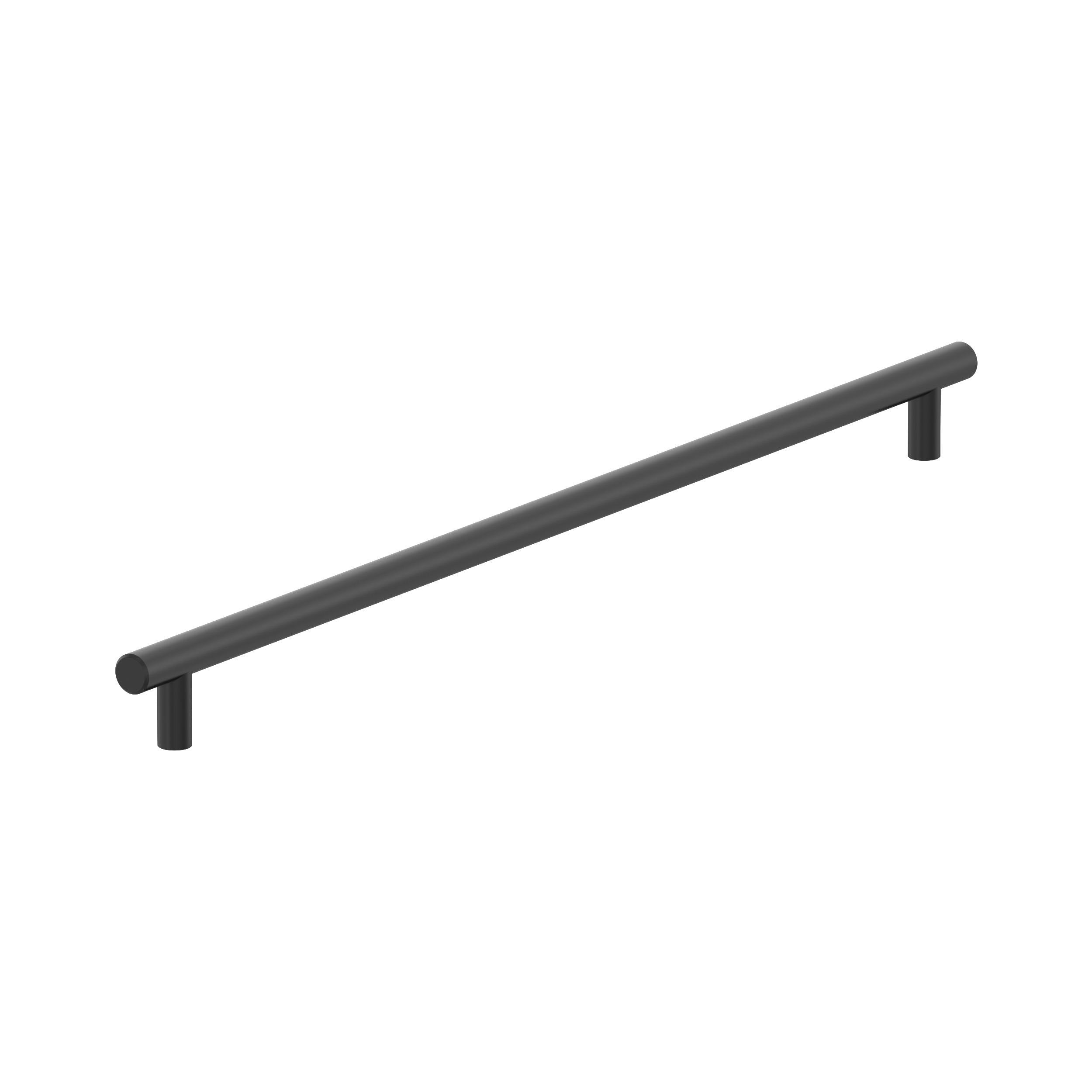 Amerock BP54026BBR Bar Pulls 24-in , 608mm Center to Center Black Bronze Cylindrical Bar For Use on Appliances Drawer Pulls
