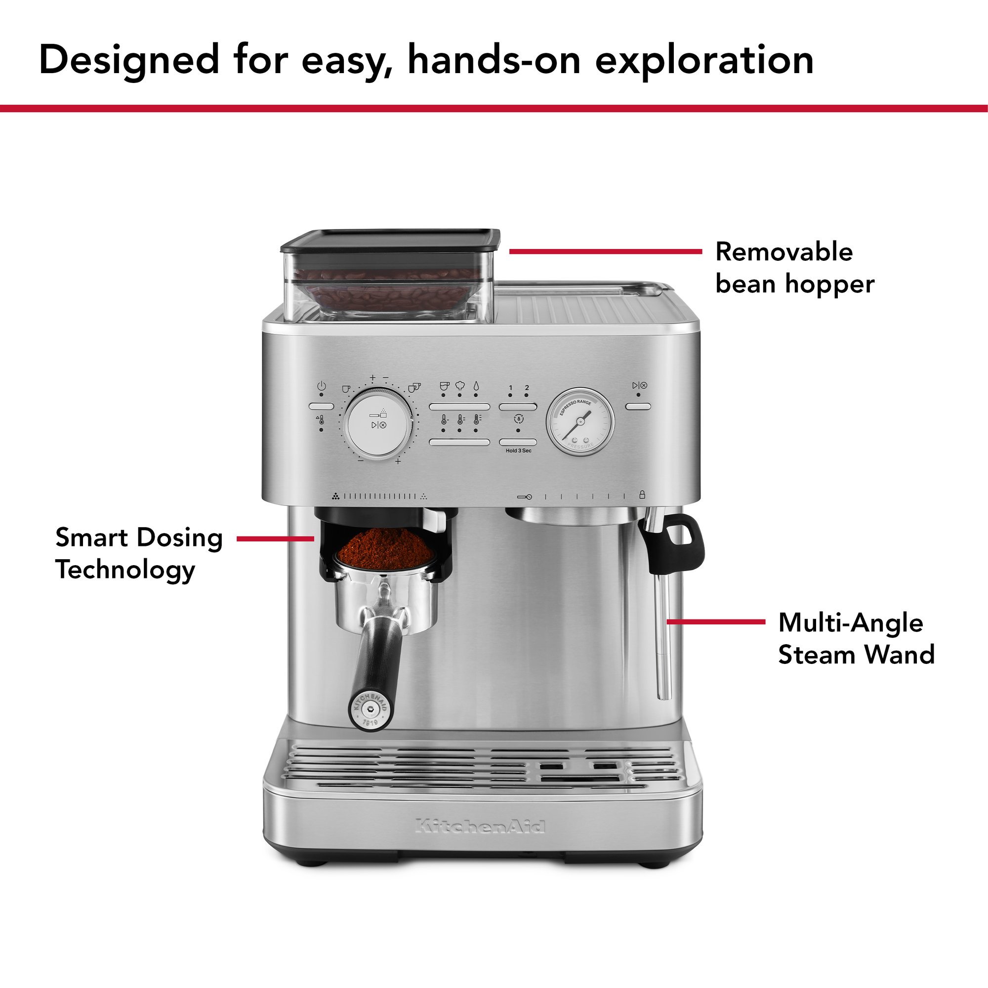 KitchenAid KES6551SX Espresso-Machines - View #2