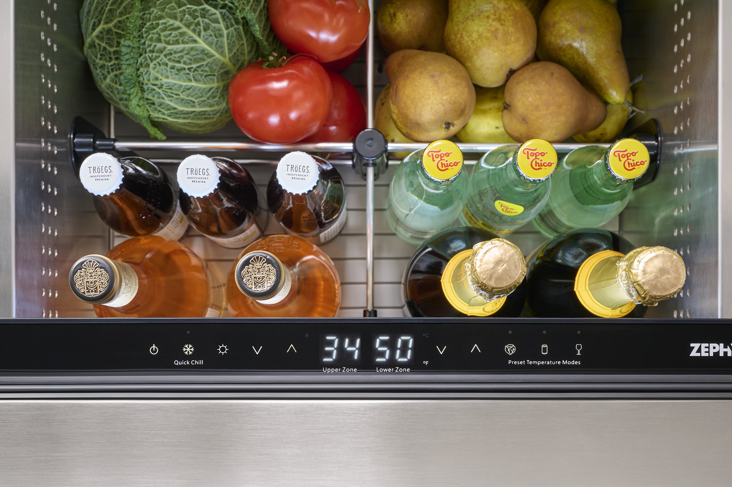 Zephyr PRRD24C2AS-OD Drawer-Refrigerators - View #10