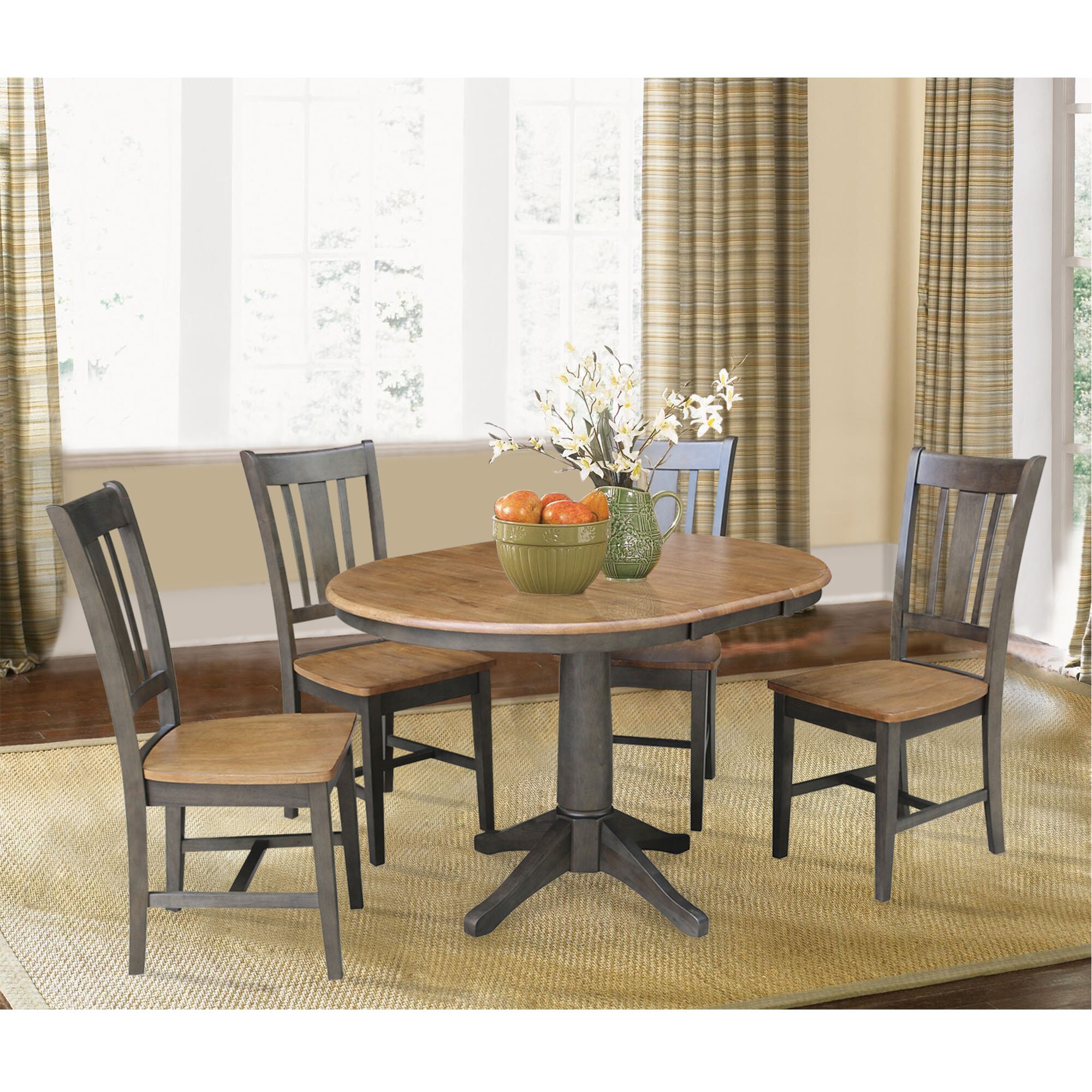 International Concepts K45-36RXT-27B-C10-4 Dining-Sets - View #2