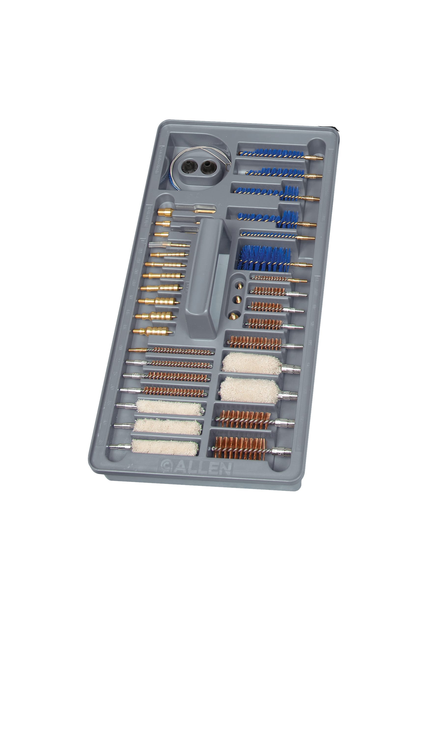 Allen Company Universal Gun Cleaning Kit & Tool Box, 65-Pieces