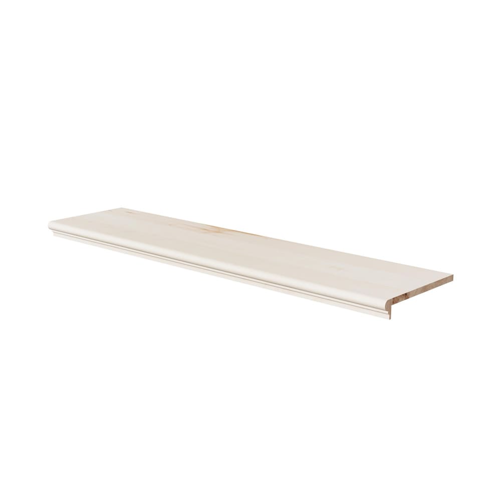 Stairtek XTMA1160-XXXXXSY Retread 60-in x 11.5-in x 0.625-in Unfinished Maple No return Bullnose Stair Tread