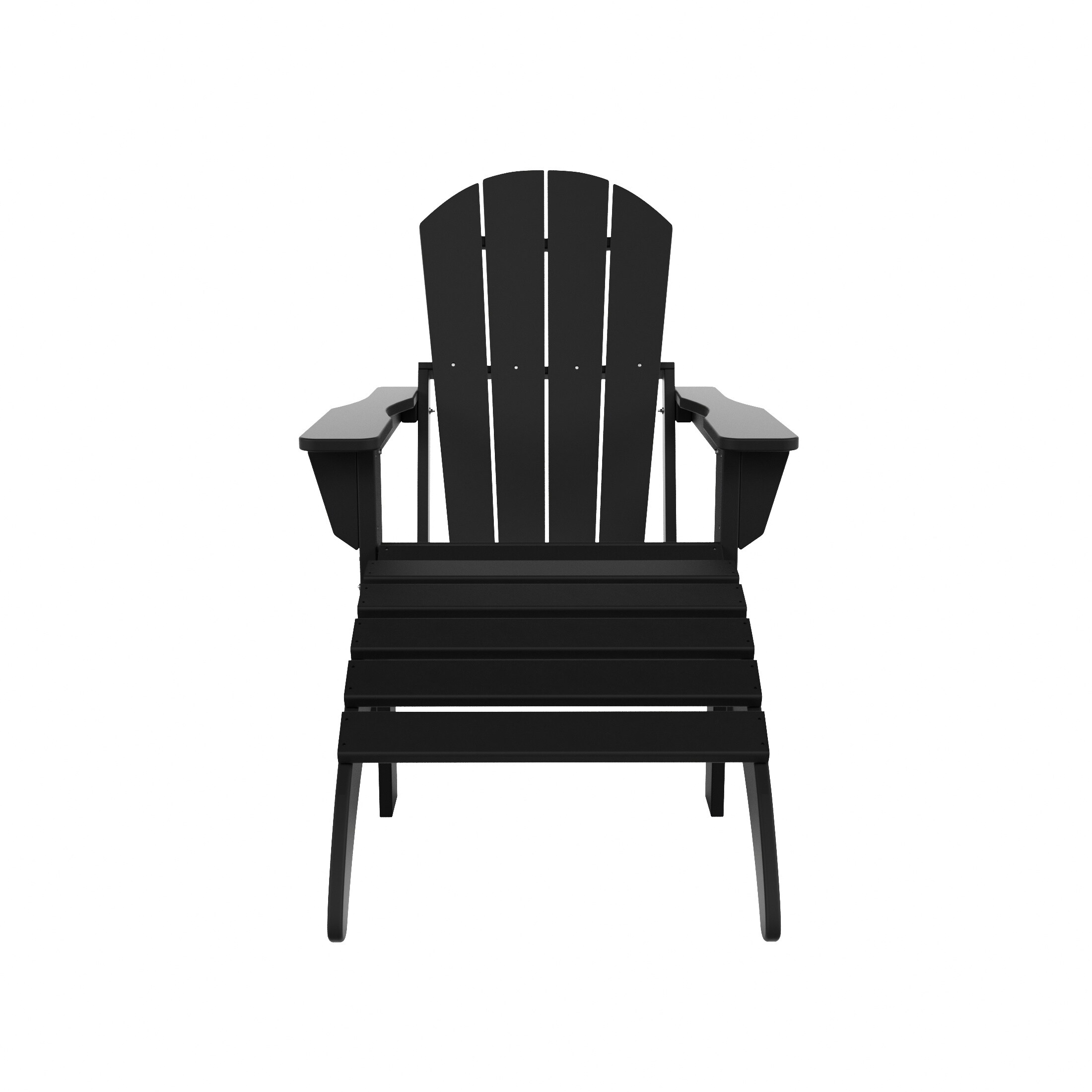 Westin Furniture 2001ADOT-BK Patio-Chairs - View #3
