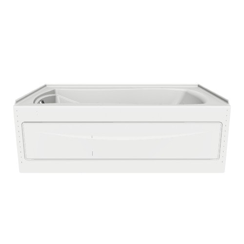 注目ブランドのギフト KOHLER Mariposa 36-in x 60-in White Acrylic Hourglass Alcove 文房具・ステーショナリー