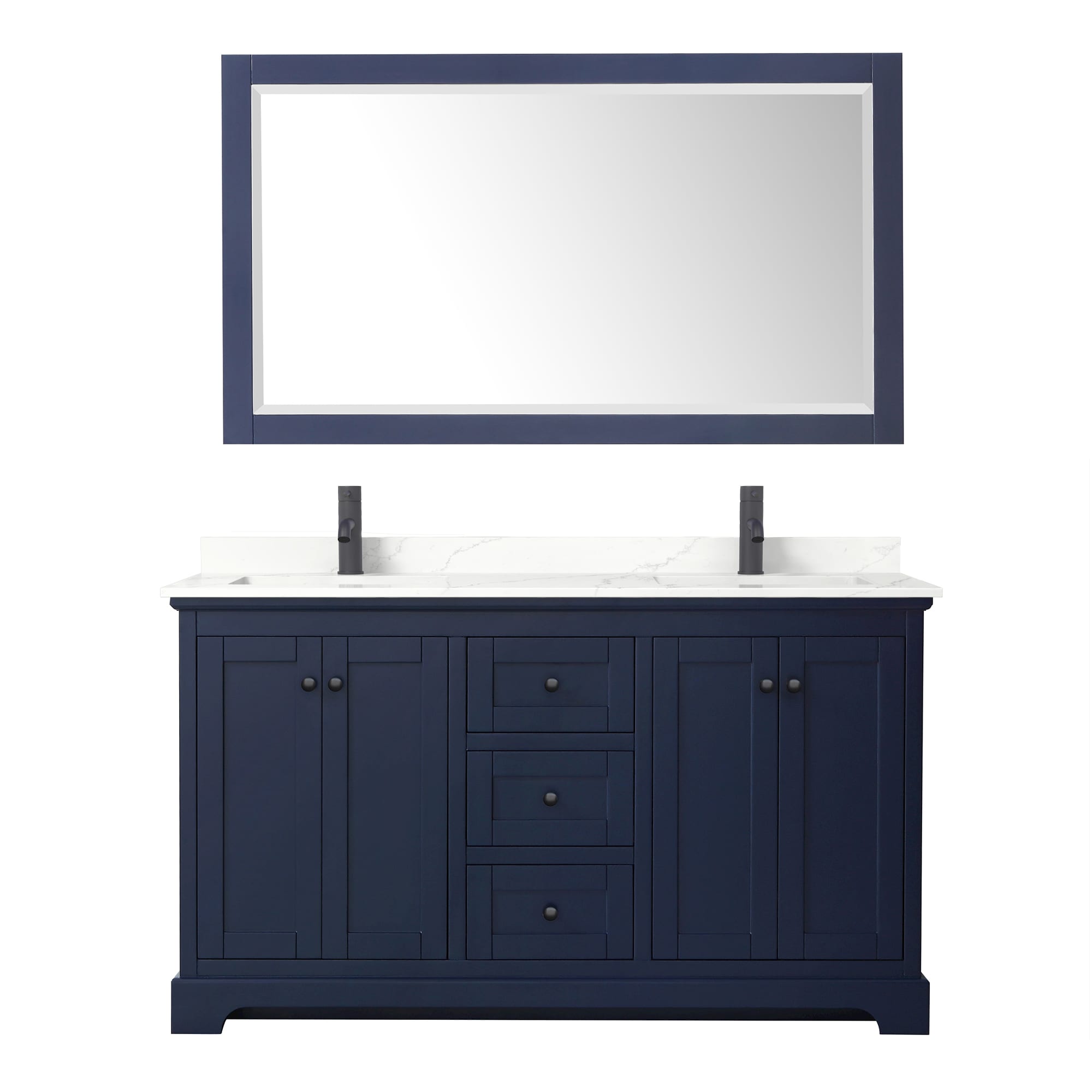 Wyndham Collection WCV232360DBBGTUNSM58 Bath-Vanity-Combo - View #2