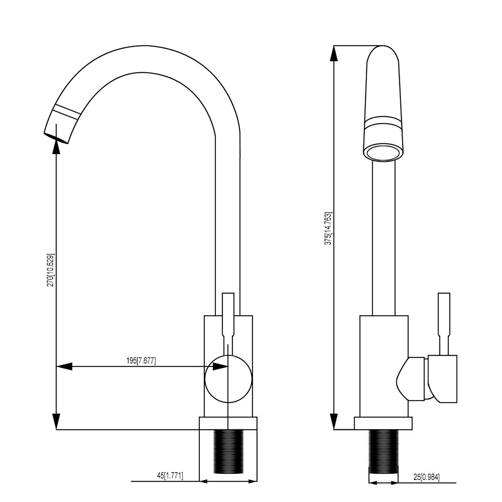 Tahanbath WXY-HGJFWG Kitchen-Faucets - View #7