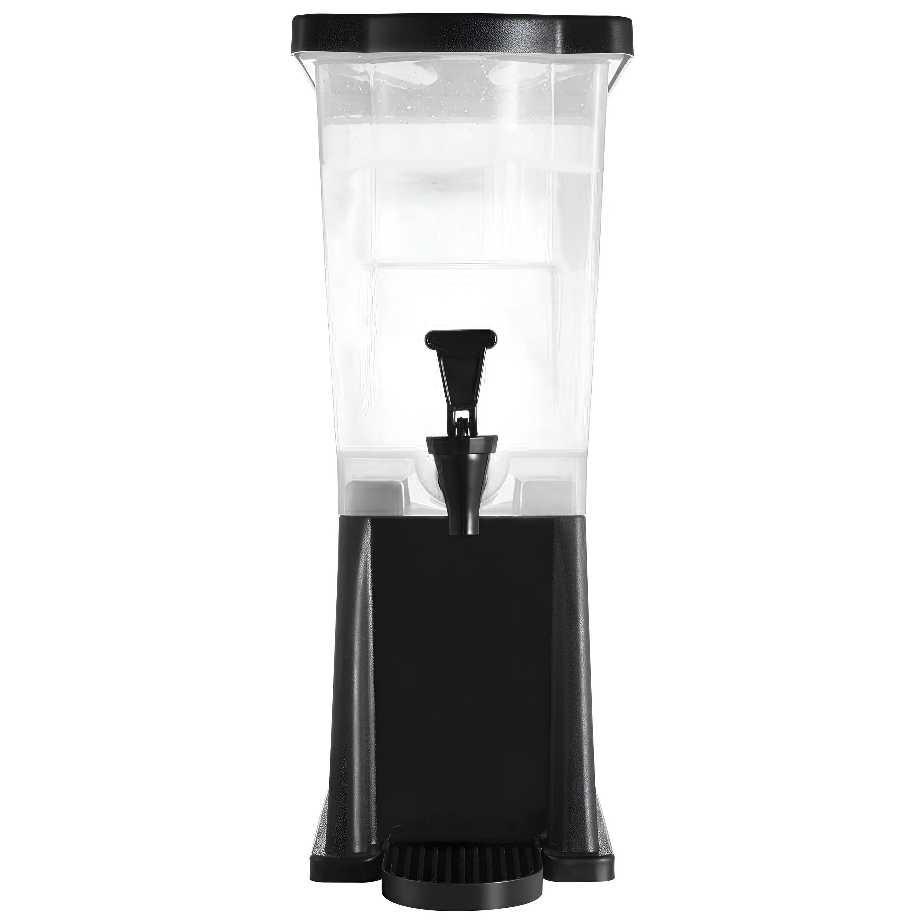 Slickblue - 3-Gallon Clear Plastic Beverage Dispenser with Stand for Parties Buffets Restaurants ...