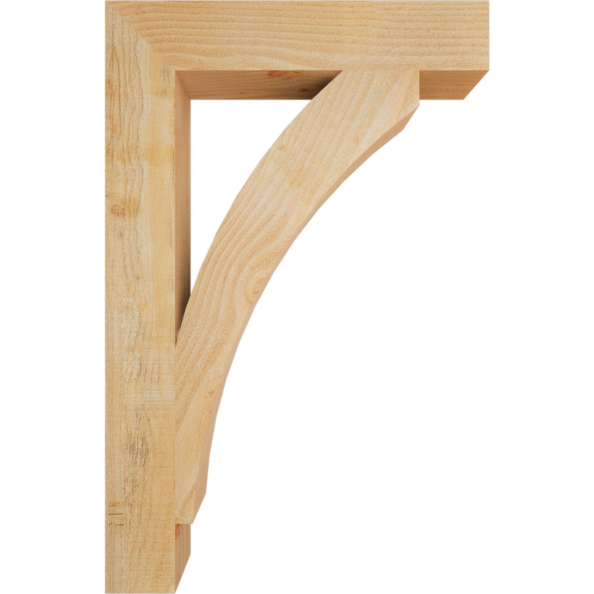 Ekena Millwork BKT04X22X34THR05RDF Exterior-Brackets-Braces - View #3