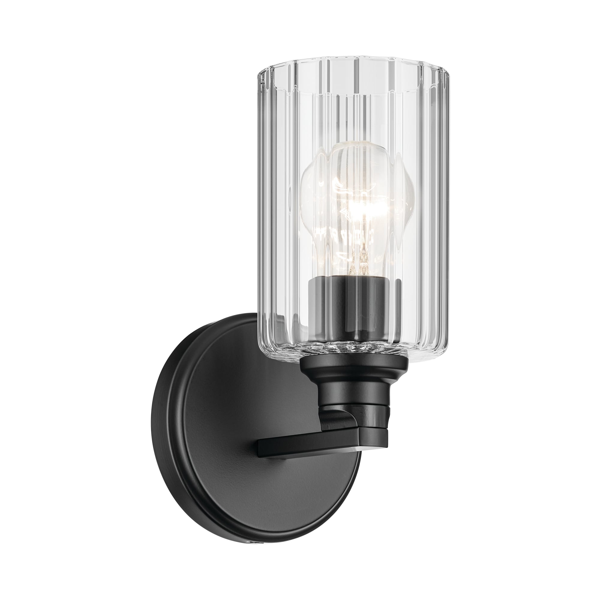 Kichler 55224BKFLU Gioe 5-in 1 -Light Black Modern/contemporary Vanity light