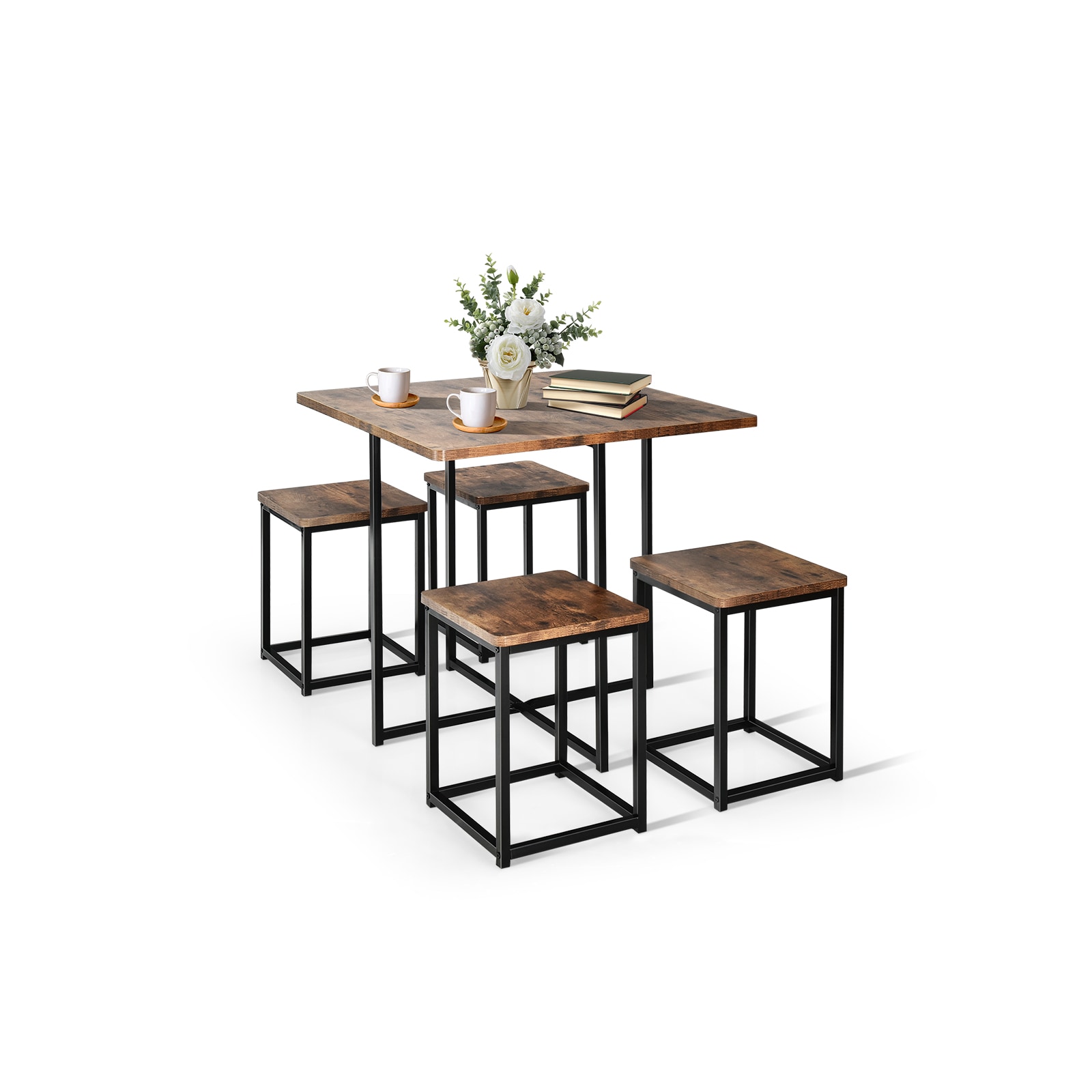 Slickblue D-CO-FC23666WH Dining-Sets - View #2