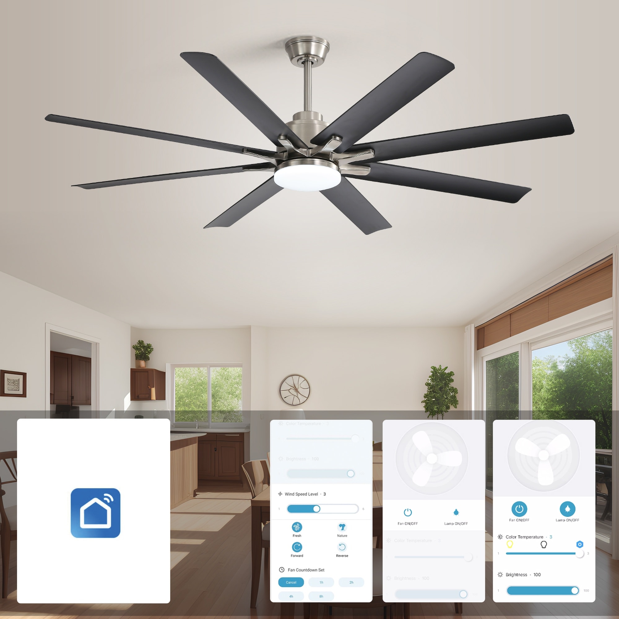 HyperDrop Cart B-IUFPECDXNM68 Ceiling-Fans - View #4
