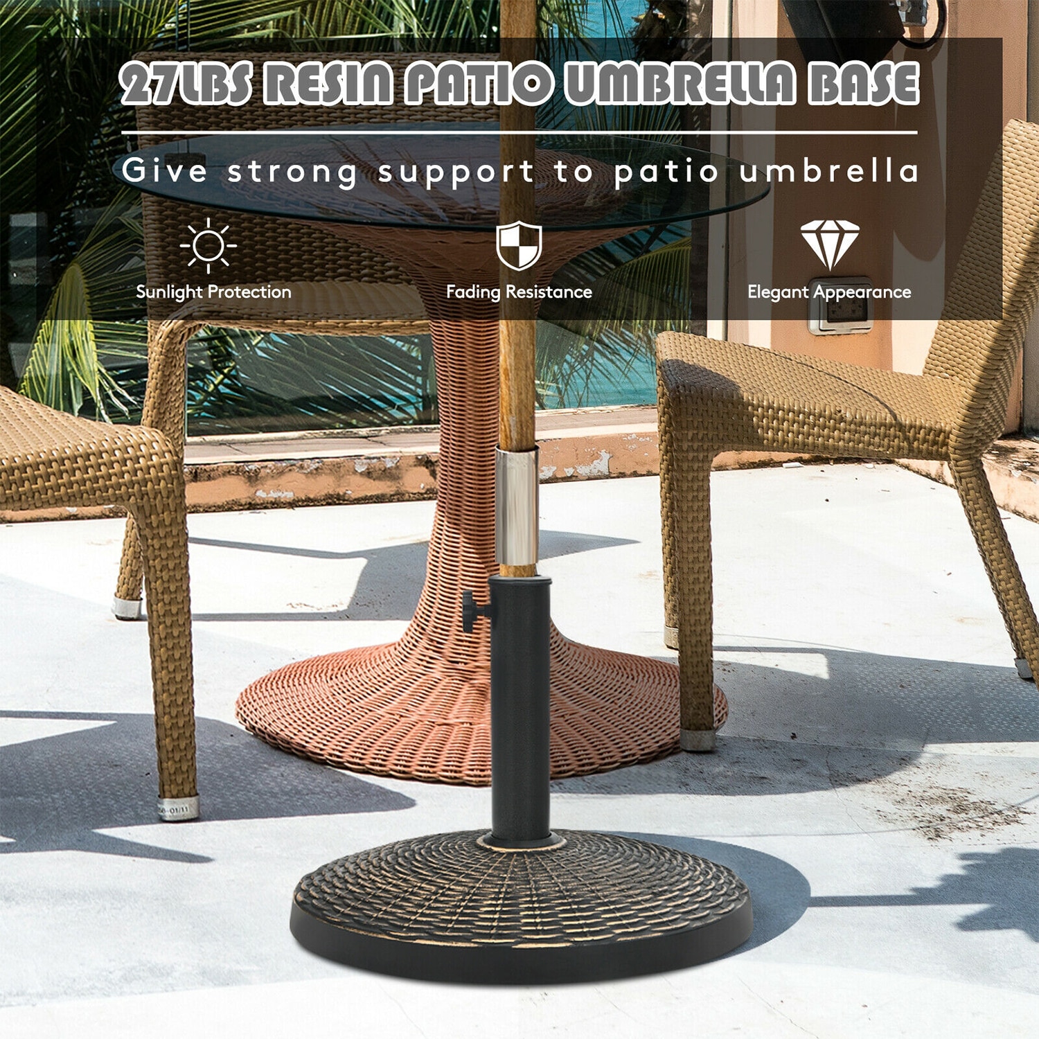 WELLFOR DOG70850 Umbrella-Bases - View #6