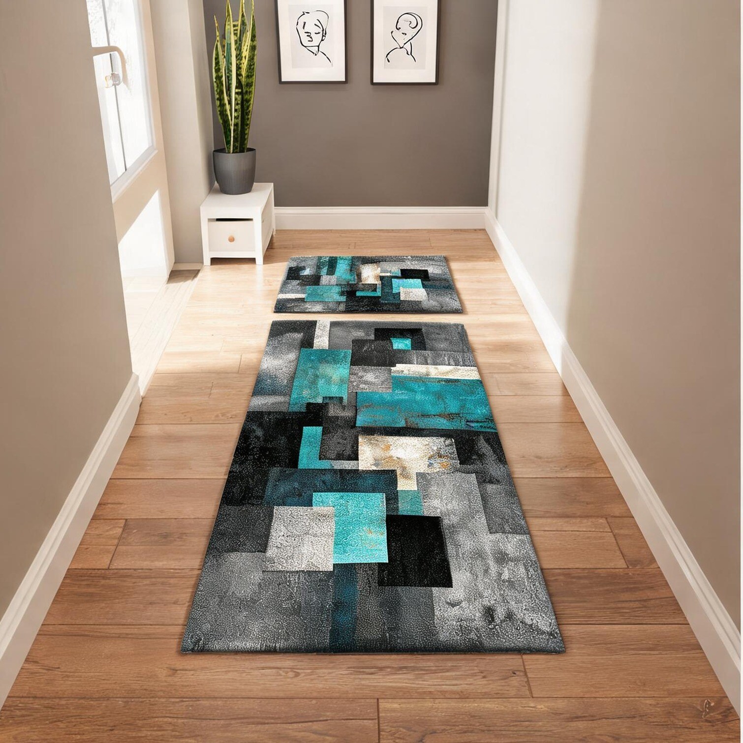 Tammesy Entryway Bathroom and Hallway Home and Furniture Home with 15.7 x 9.8 x 2.8 in